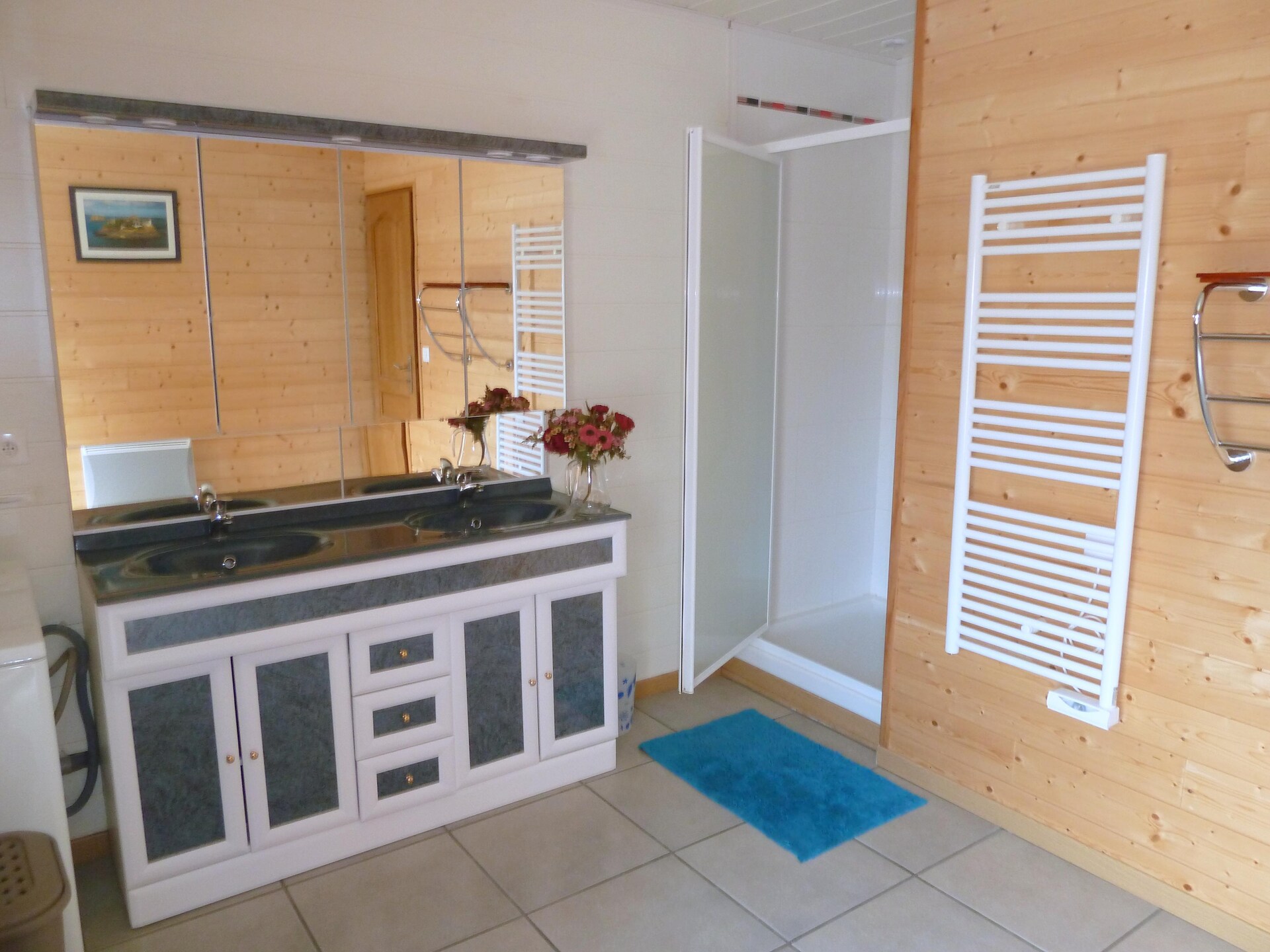 Gerenoveerd stenen vakantiehuis met zeezicht bij Cléder - foto 14