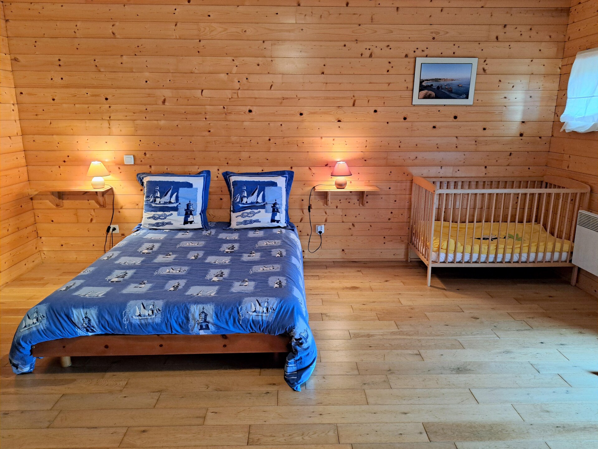 Op 400 m van zee: Rustiek vakantiehuis in Cléder voor 8 personen - foto 9