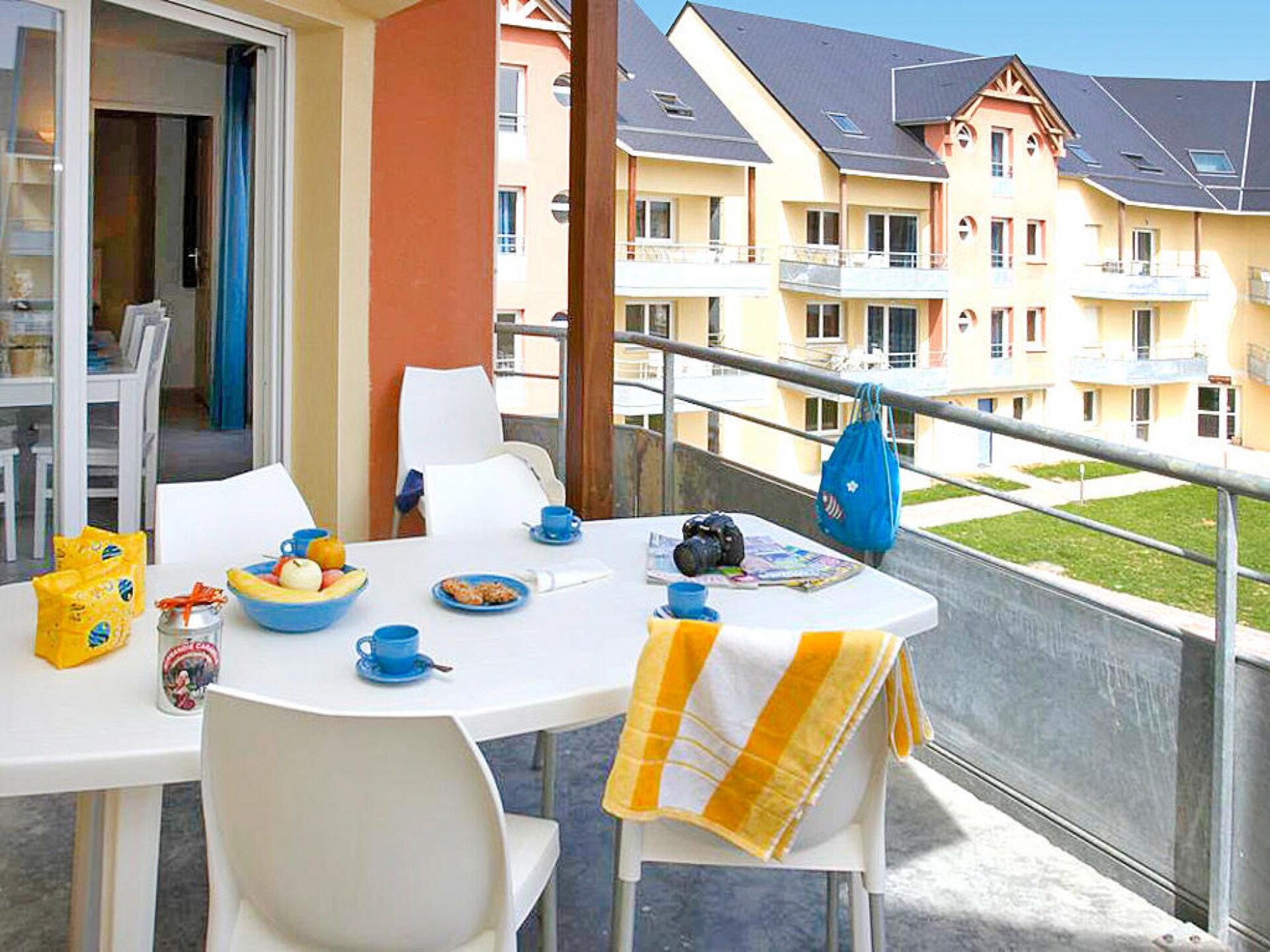 Appartement met balkon in Residence Les Isles de Sola, 200m van zee - foto 7