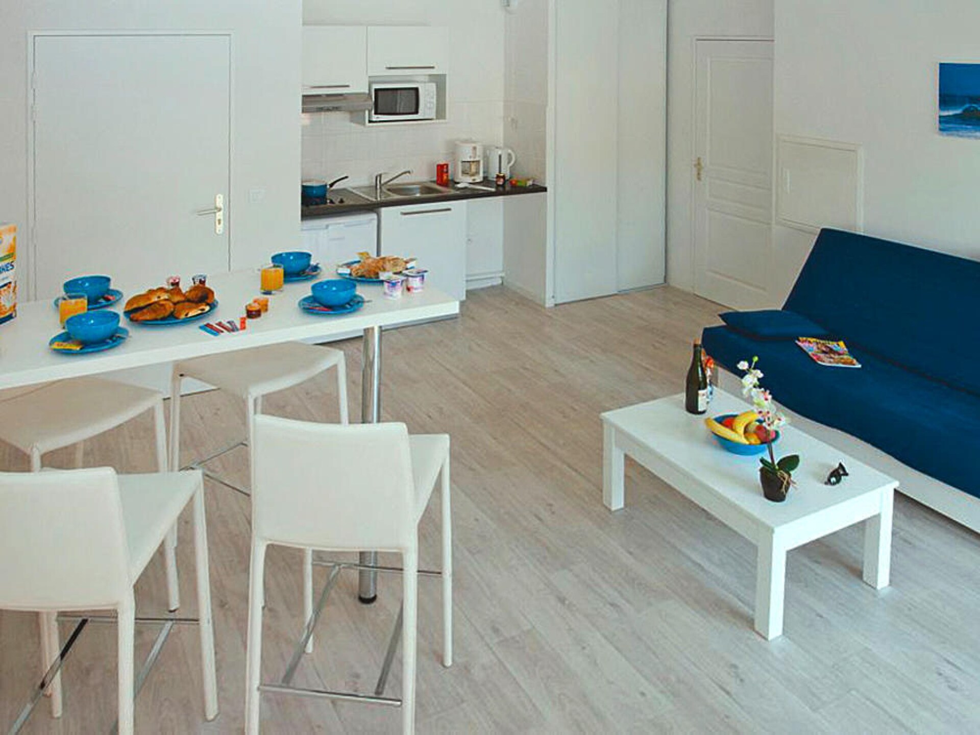 Appartement met balkon in Residence Les Isles de Sola, 200m van zee - foto 13