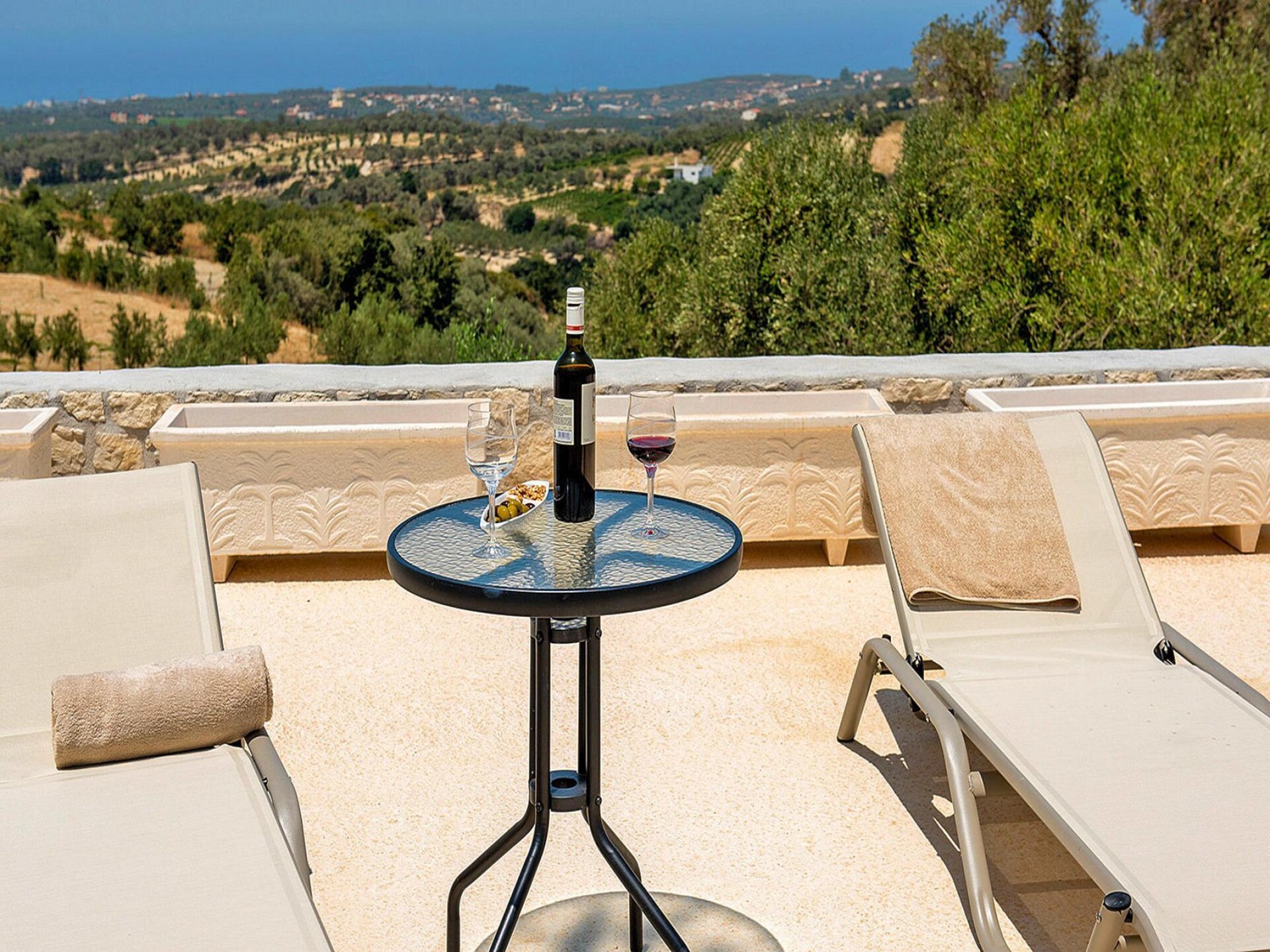 Ruime villa met privézwembad en zeezicht nabij Rethymnon, Kreta - foto 8