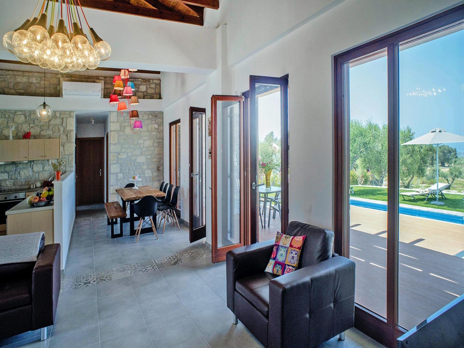 Ruime villa met privézwembad en zeezicht nabij Rethymnon, Kreta - foto 12