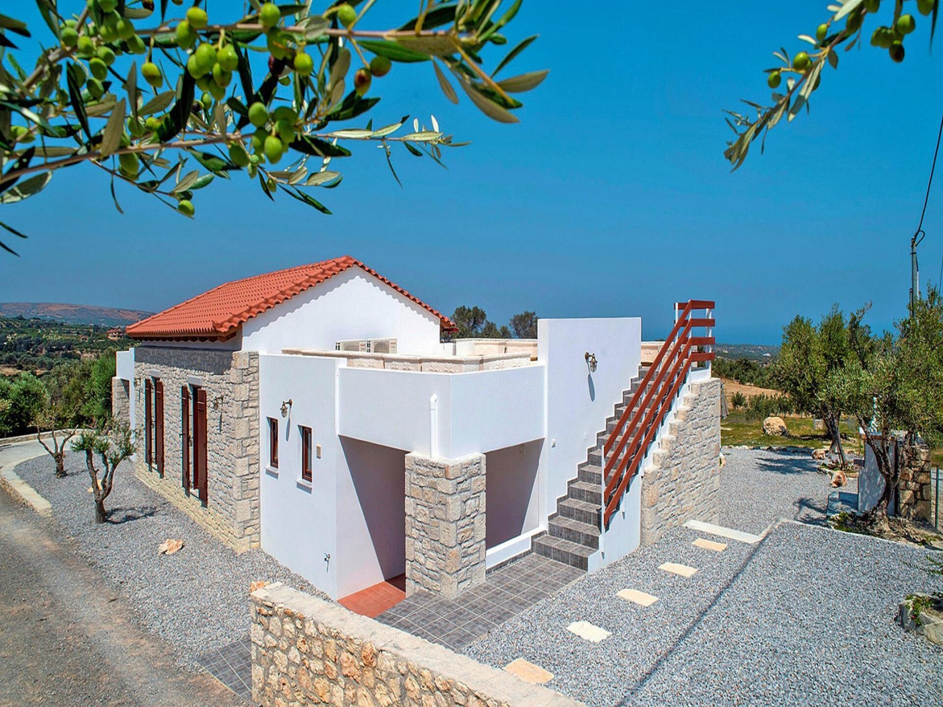 Ruime villa met privézwembad en zeezicht nabij Rethymnon, Kreta - foto 22