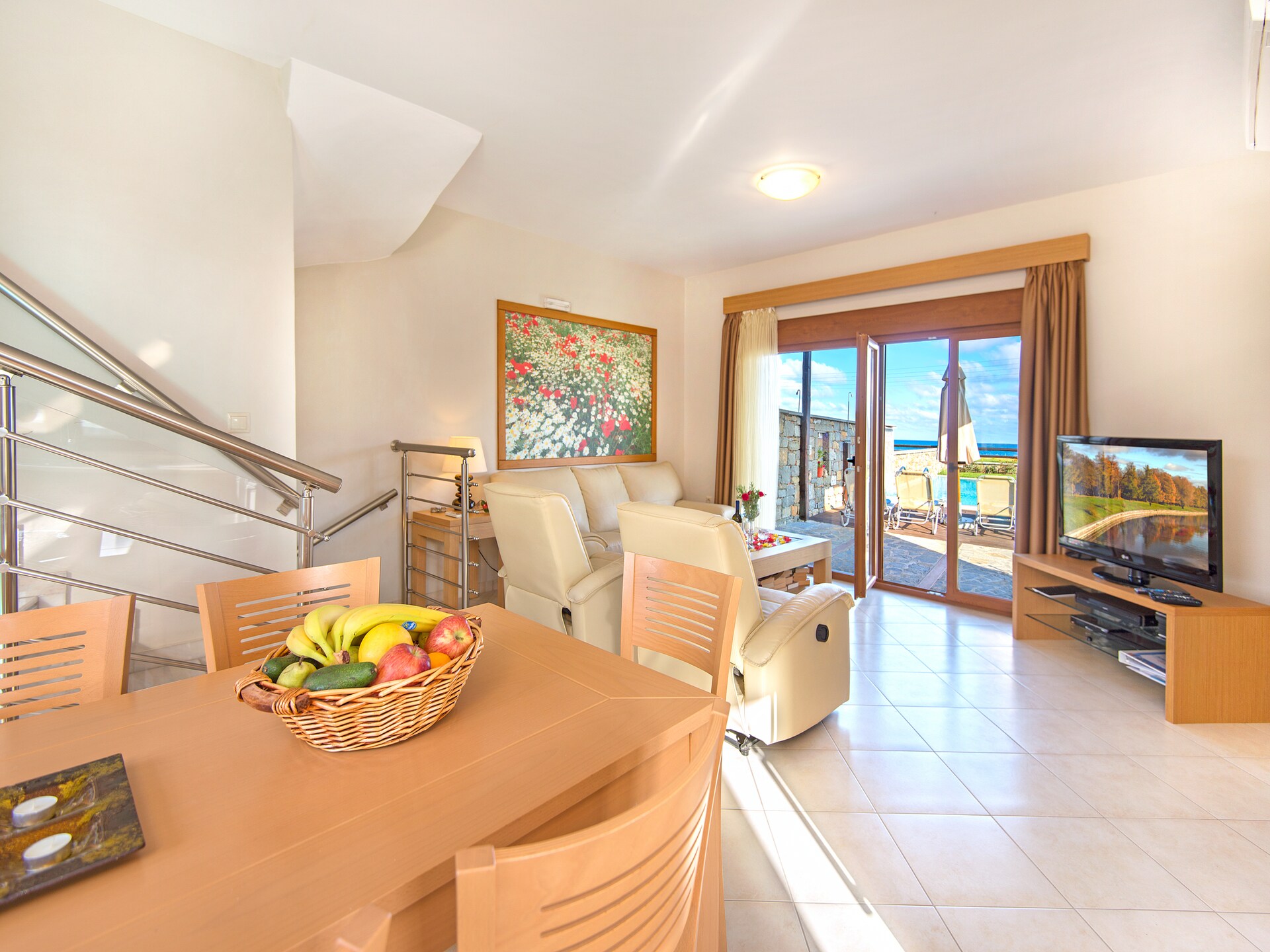 Villa Alia: Zeezicht & privézwembad op 40m van het strand van Kiotari - foto 19