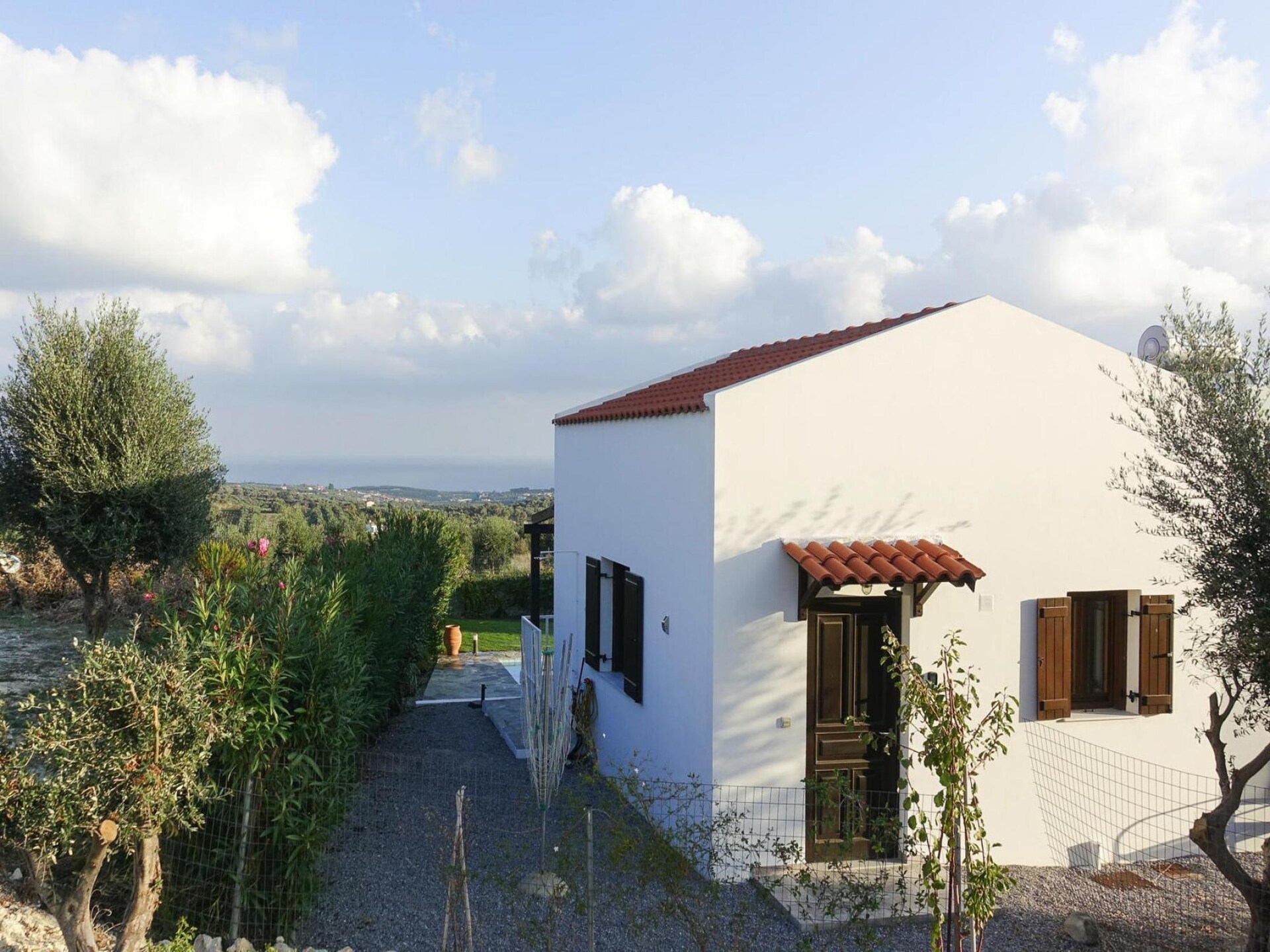 Vrijstaande villa met privézwembad en uitzicht op zee bij Rethymno - foto 1