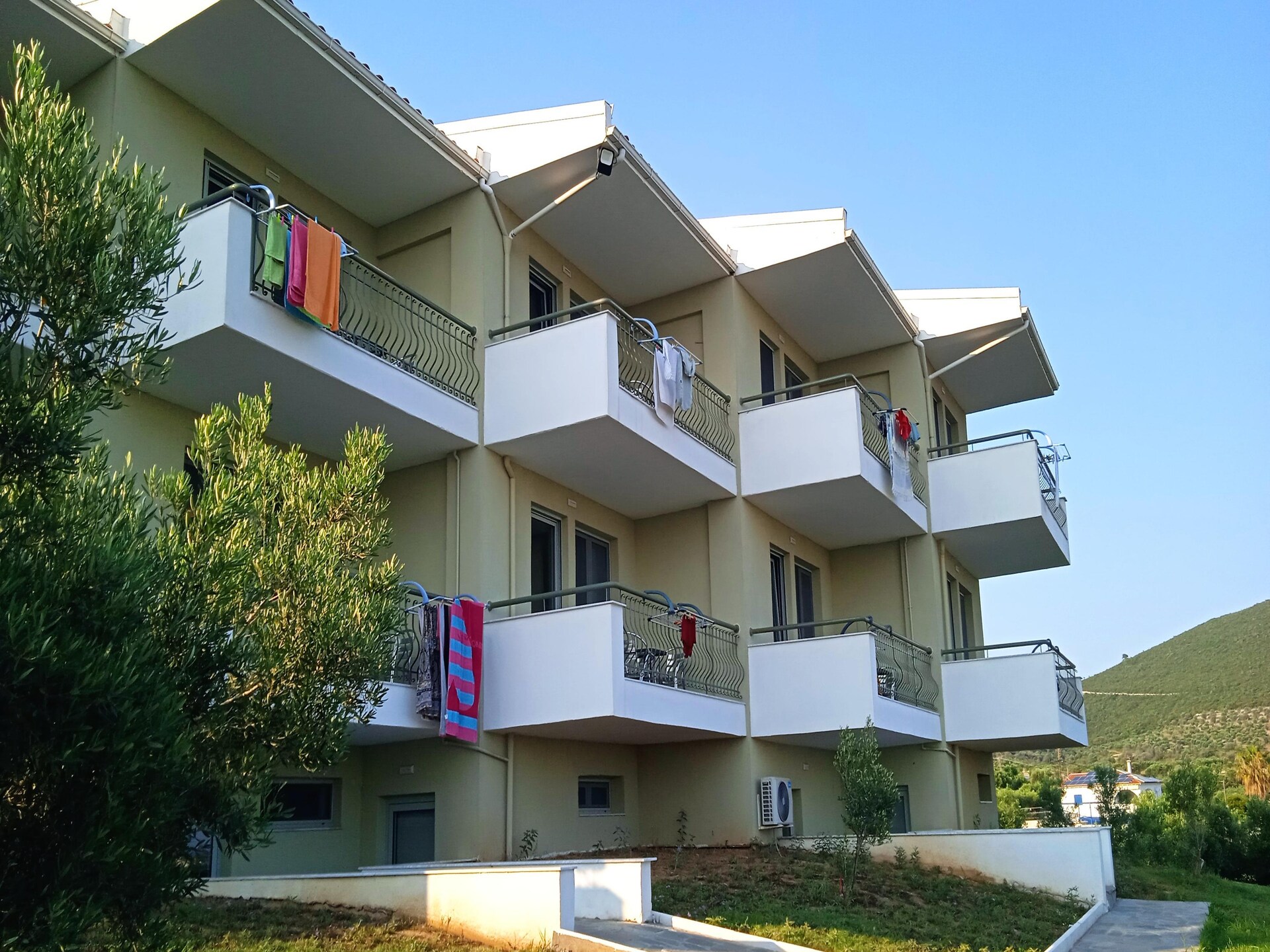 Op 300 m van het strand: Modern appartement in Gerakini - foto 15