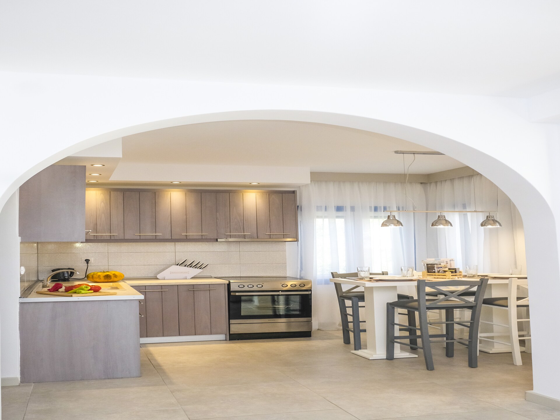 Maisonette aan Elia Beach met zwembad en privéstrand - foto 12