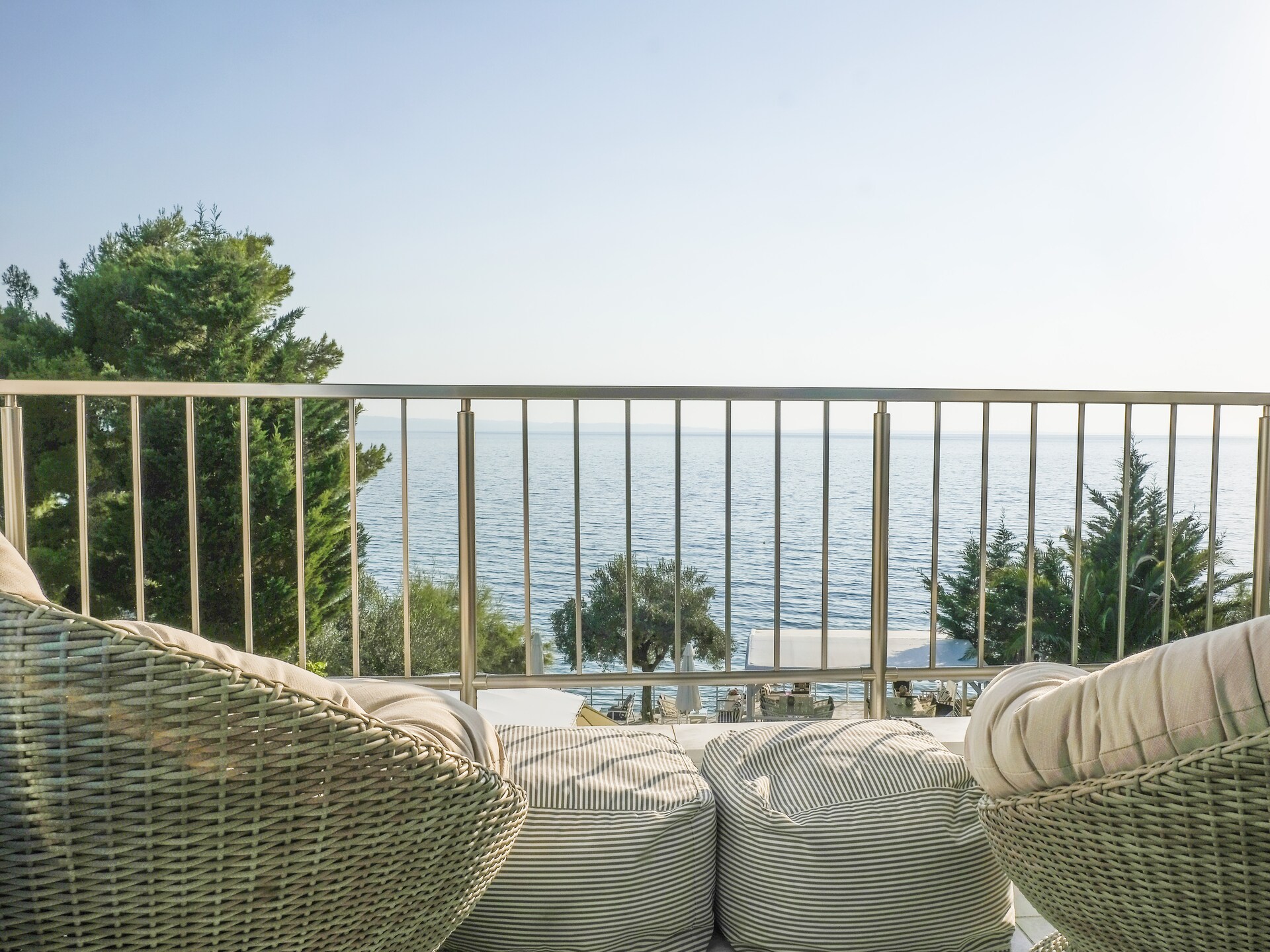 Maisonette aan Elia Beach met zwembad en privéstrand - foto 7
