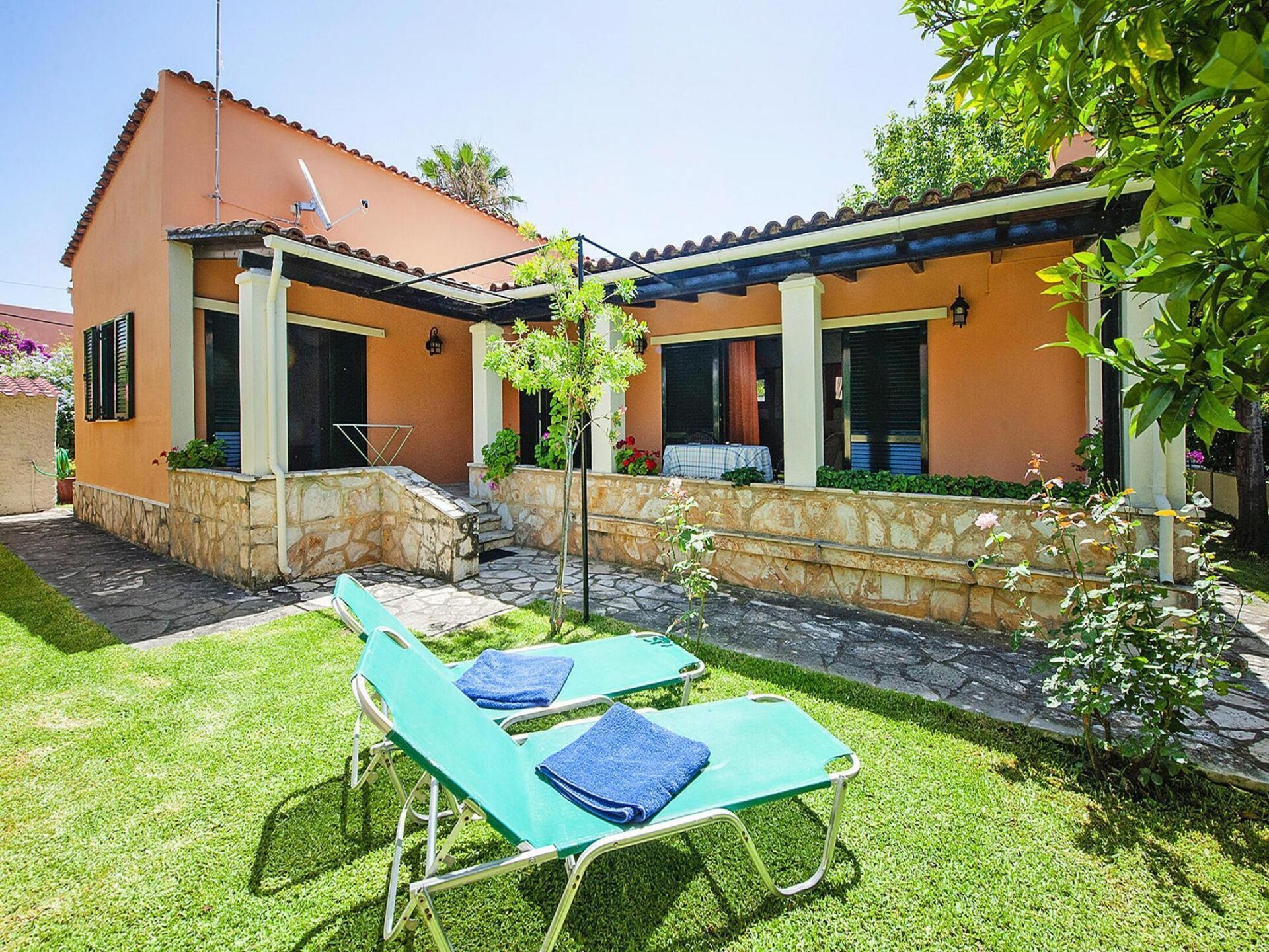 Villa Marco: Vrijstaand vakantiehuis op 200 meter van zee in Acharavi - foto 27