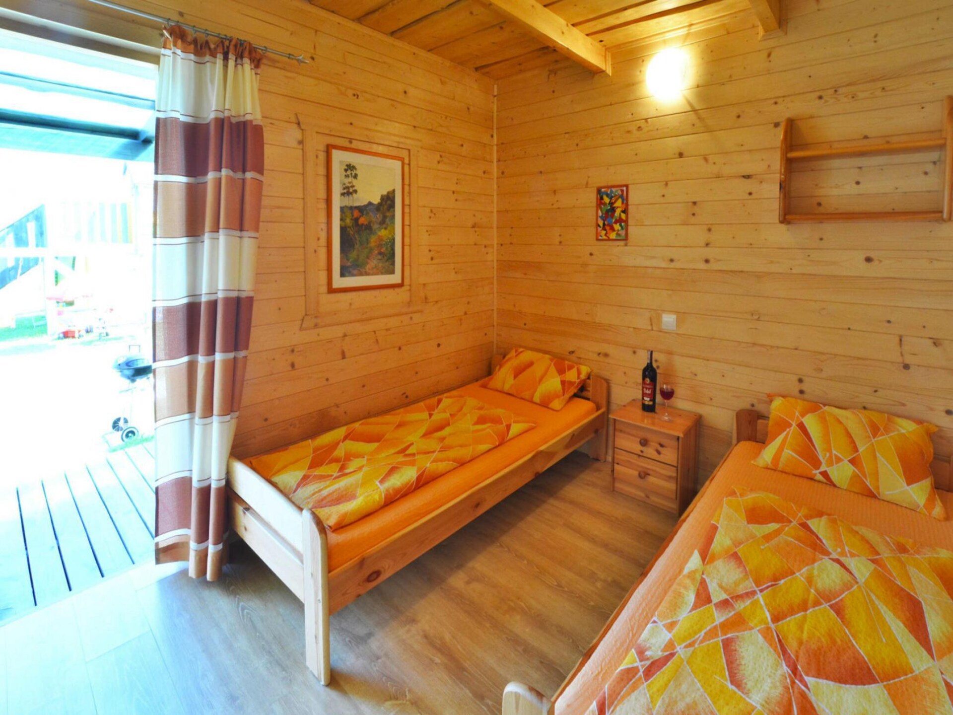 Vrijstaand houten vakantiehuis voor 4 personen, 400m van strand in Sarbinowo - foto 9