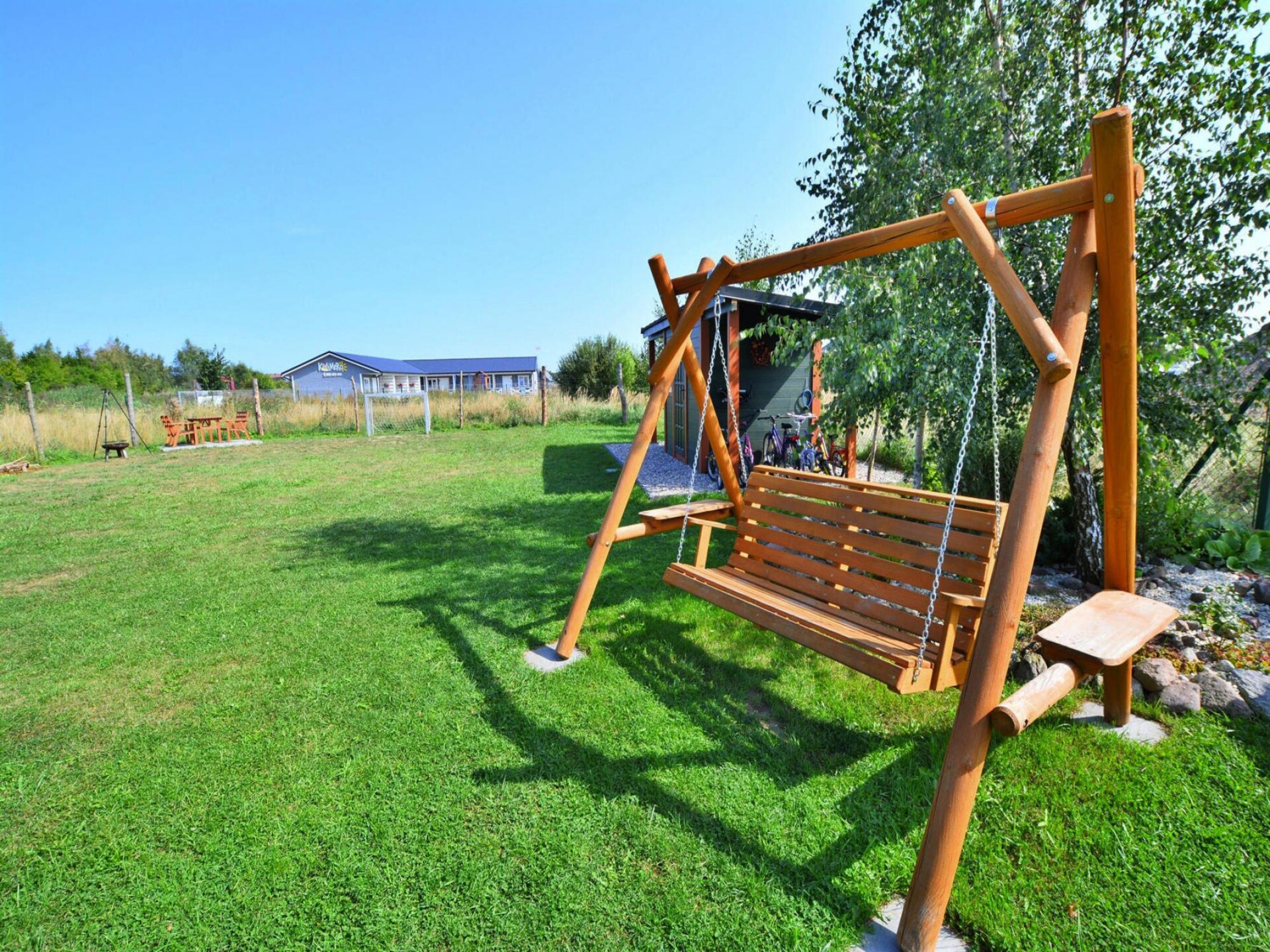 Vrijstaand houten vakantiehuis voor 4 personen, 400m van strand in Sarbinowo - foto 17