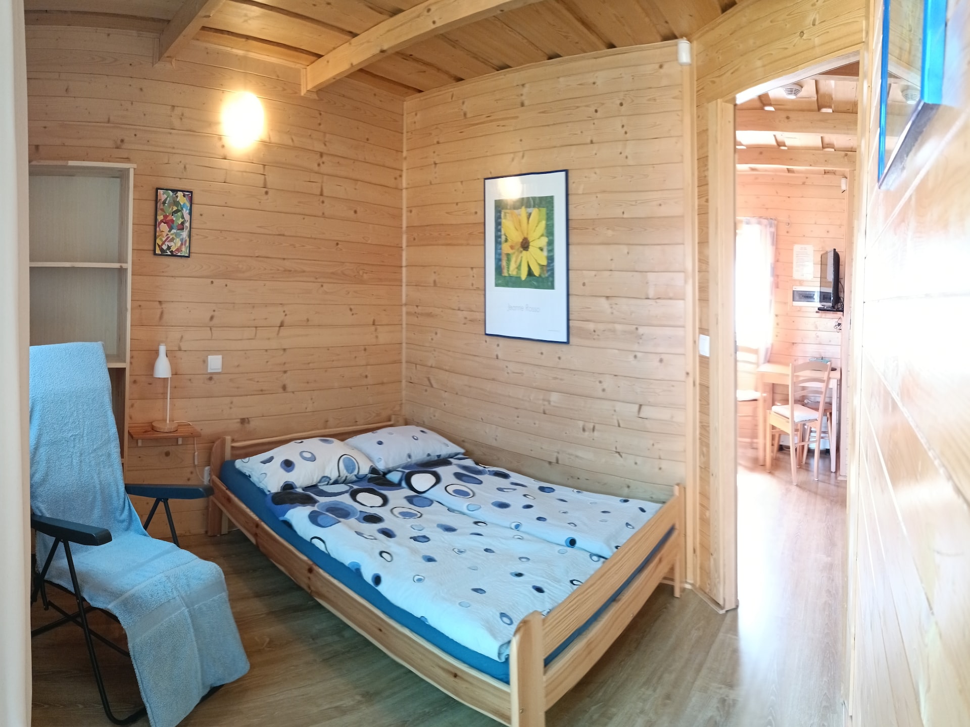 Vrijstaand houten vakantiehuis voor 4 personen, 400m van strand in Sarbinowo - foto 8