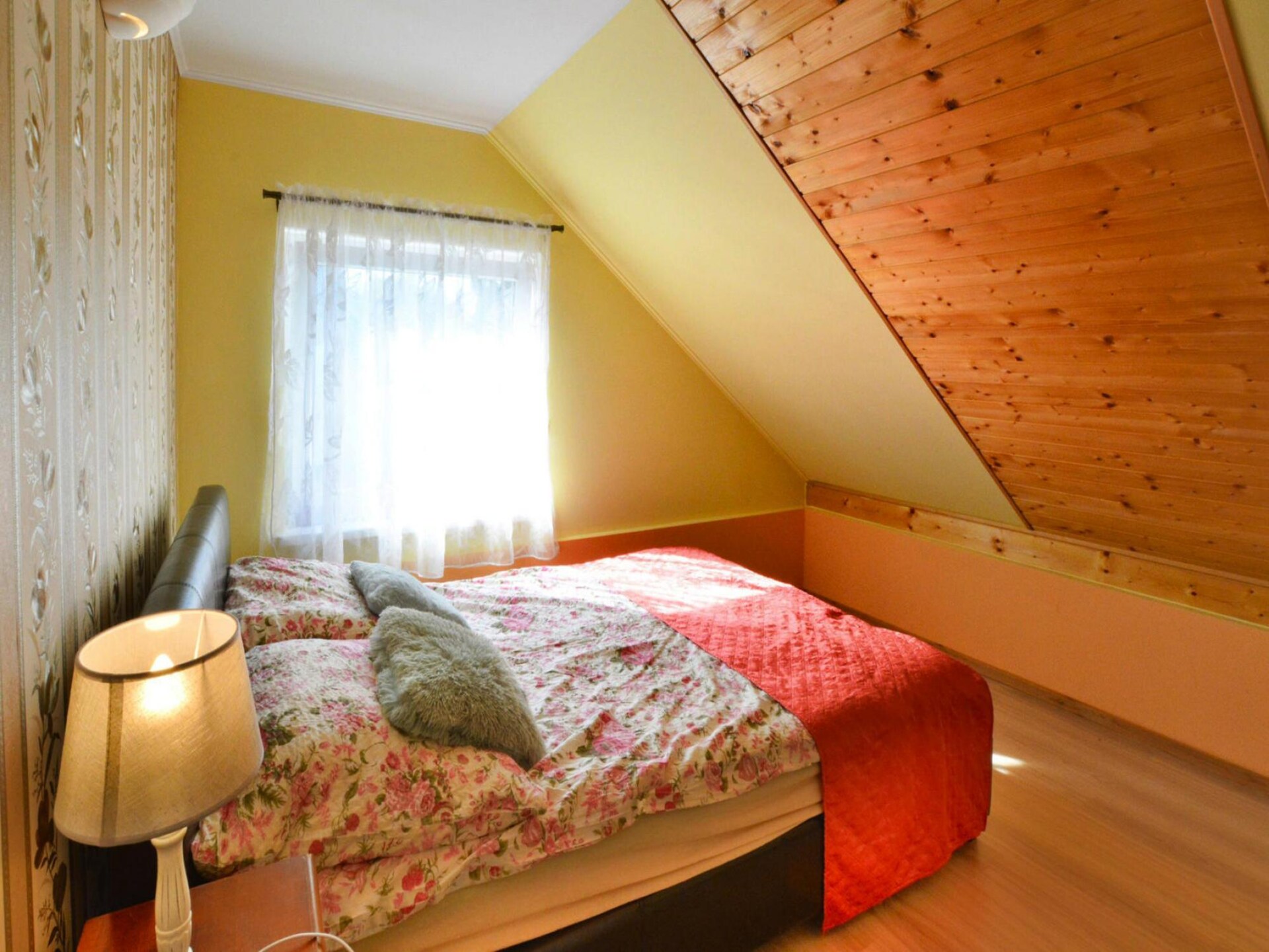 Comfortabel 2-laags vakantiehuis voor 6 personen bij het Wickomeer in Łącko - foto 7