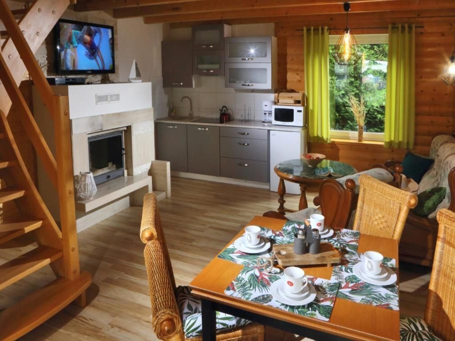 Comfortabel 2-laags vakantiehuis voor 6 personen bij het Wickomeer in Łącko - foto 3