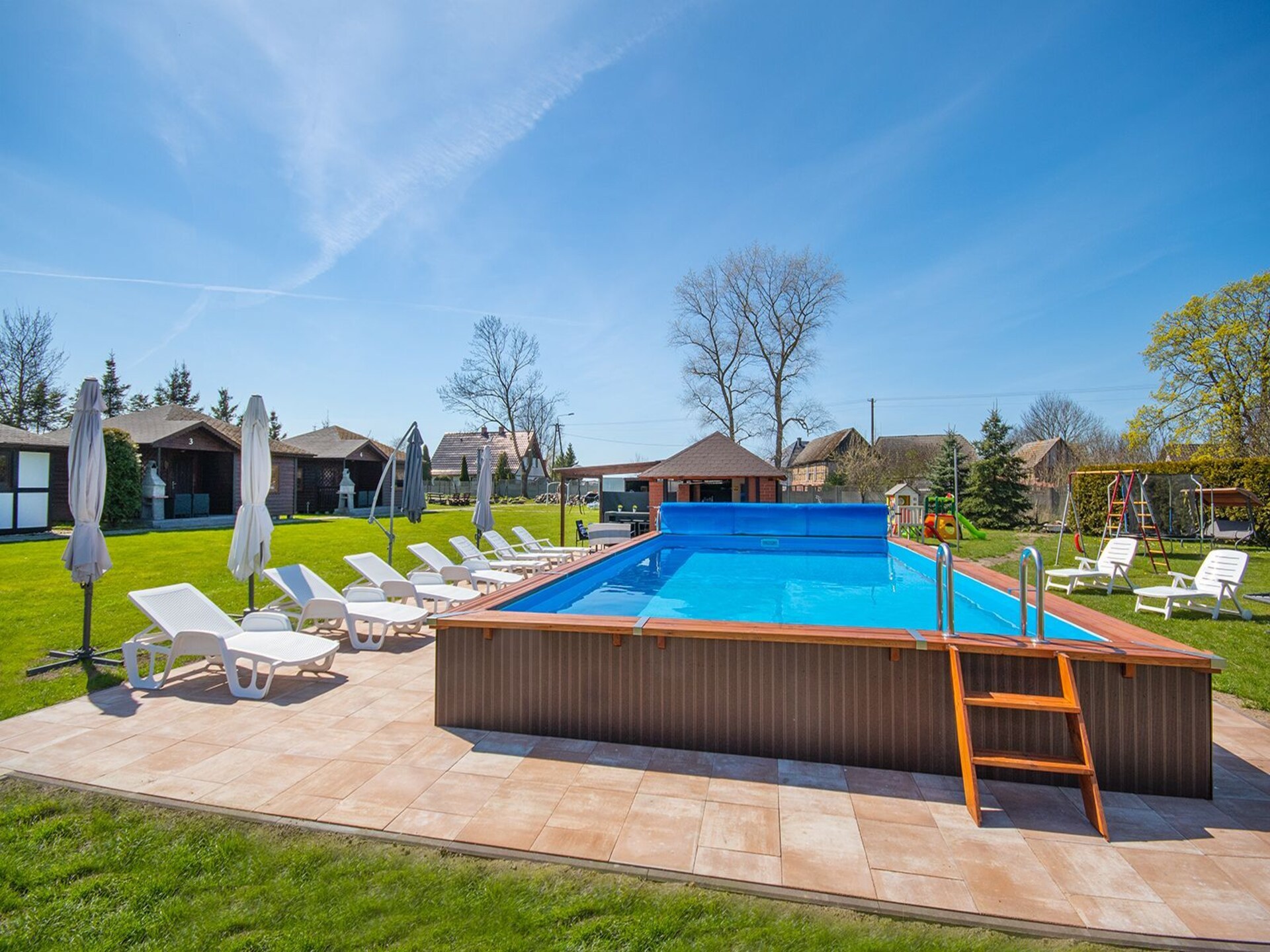 Comfortabel 2-laags vakantiehuis voor 6 personen bij het Wickomeer in Łącko - foto 15