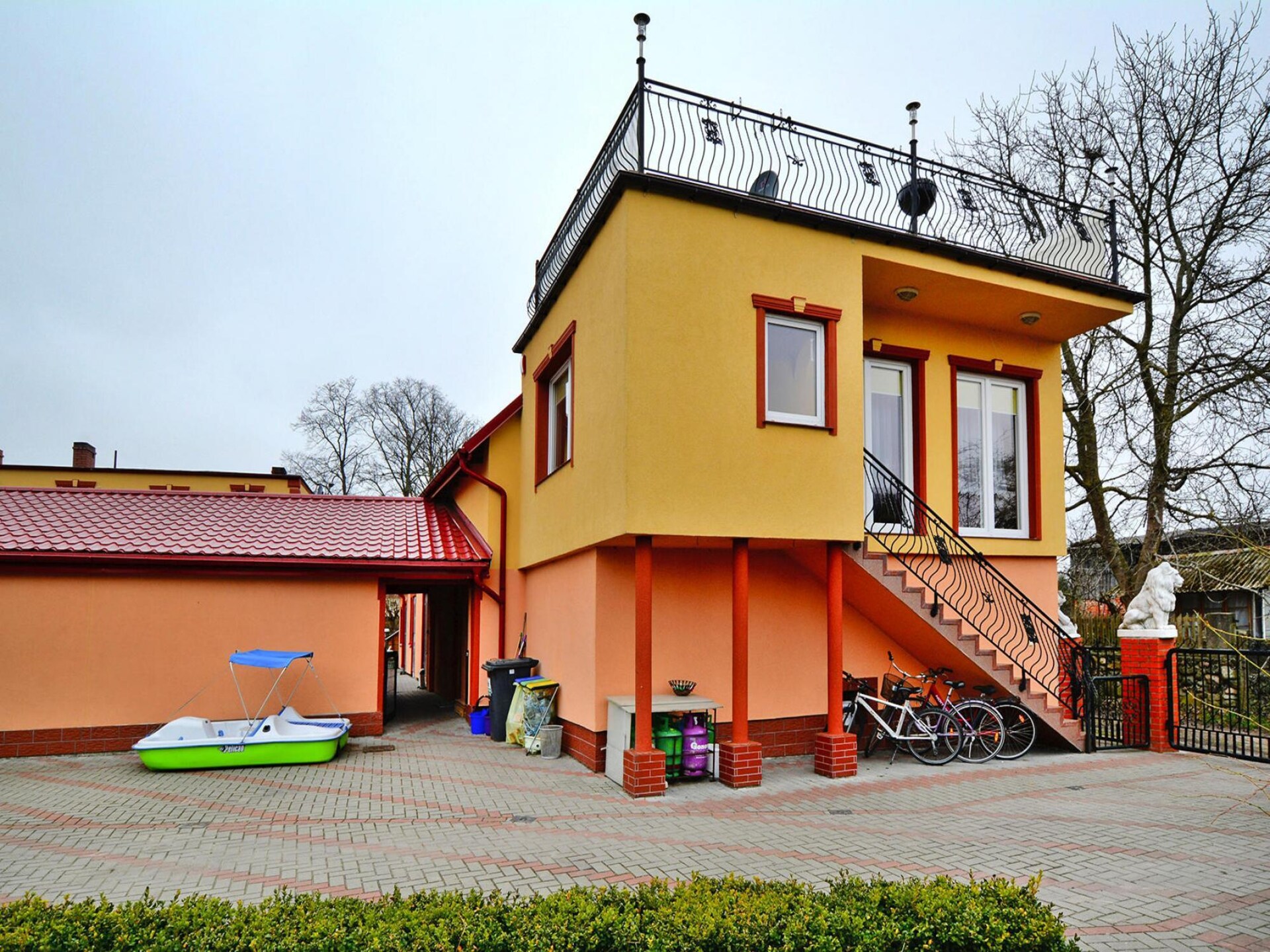 Ruim vakantiehuis voor 9 personen aan het meer in Ostrowiec Sławieński - foto 17