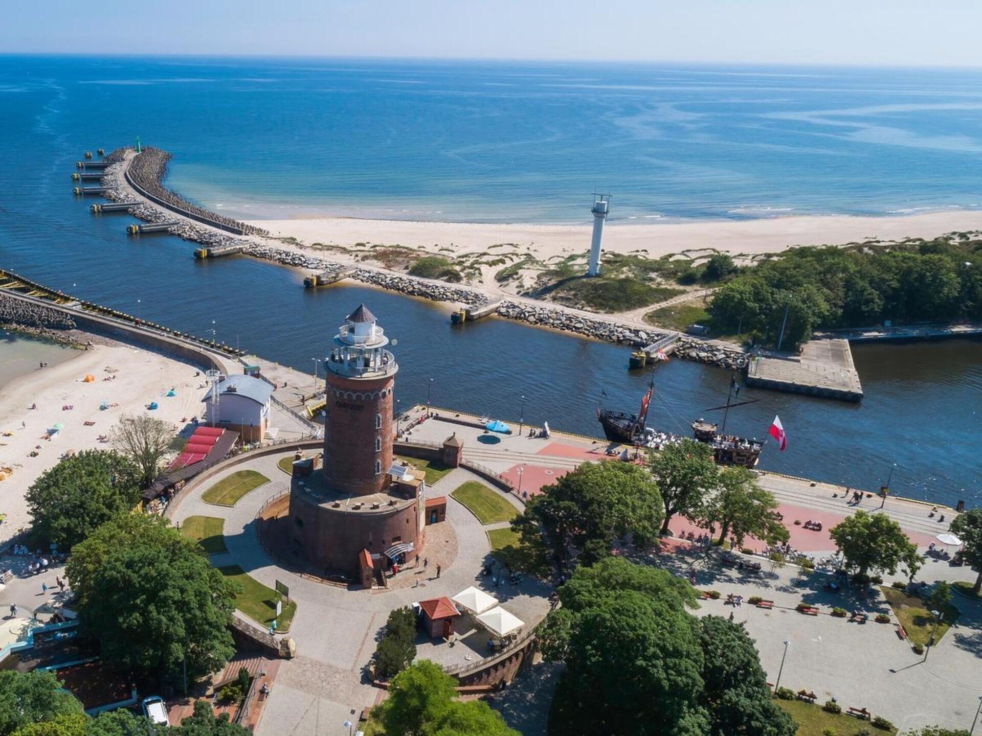 Knusse studio op 500 meter van het strand in rustig Kolobrzeg - foto 8