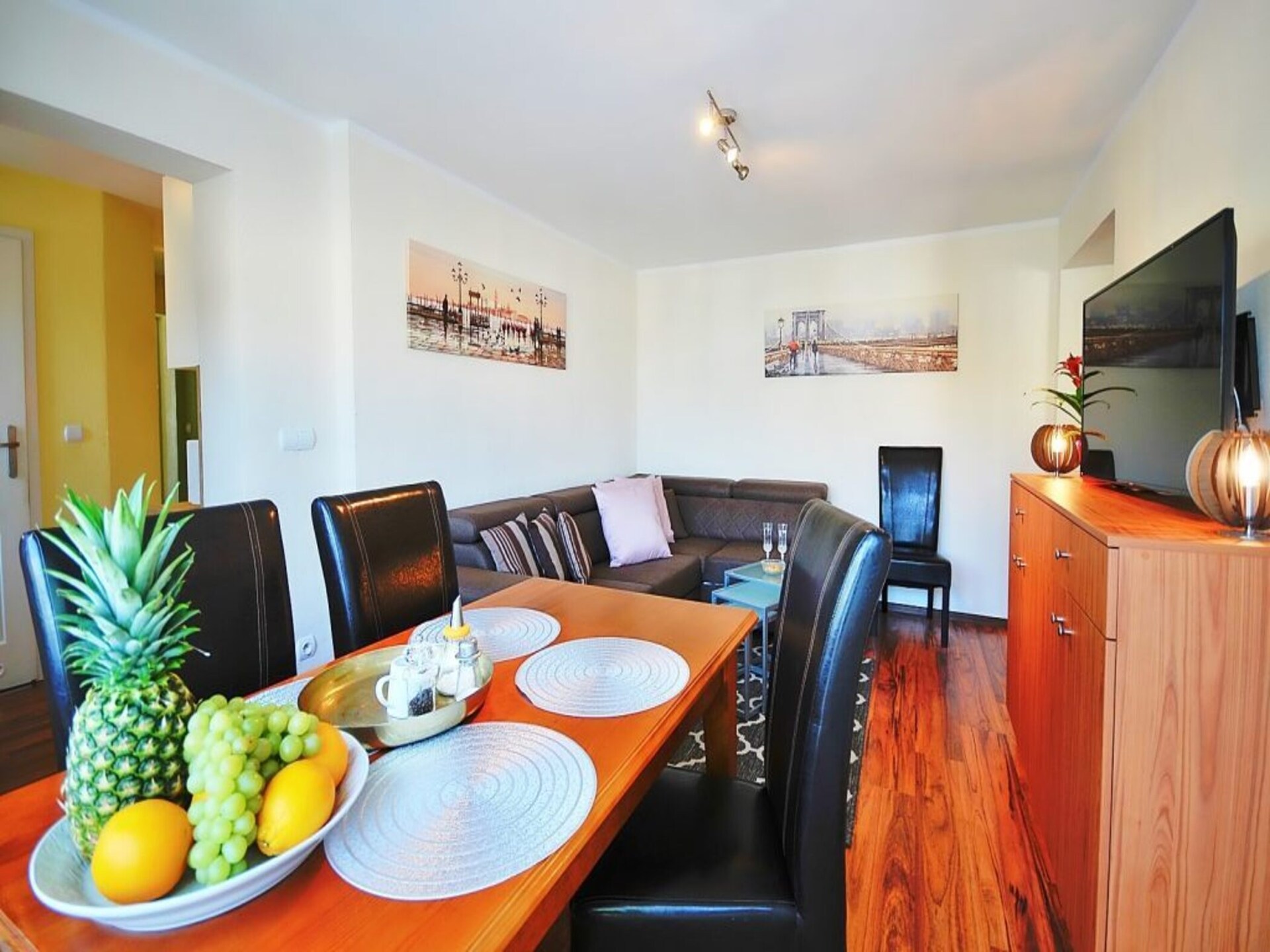 Strandappartement voor 6 met tuin, BBQ en WLAN op 80m van zee - foto 9