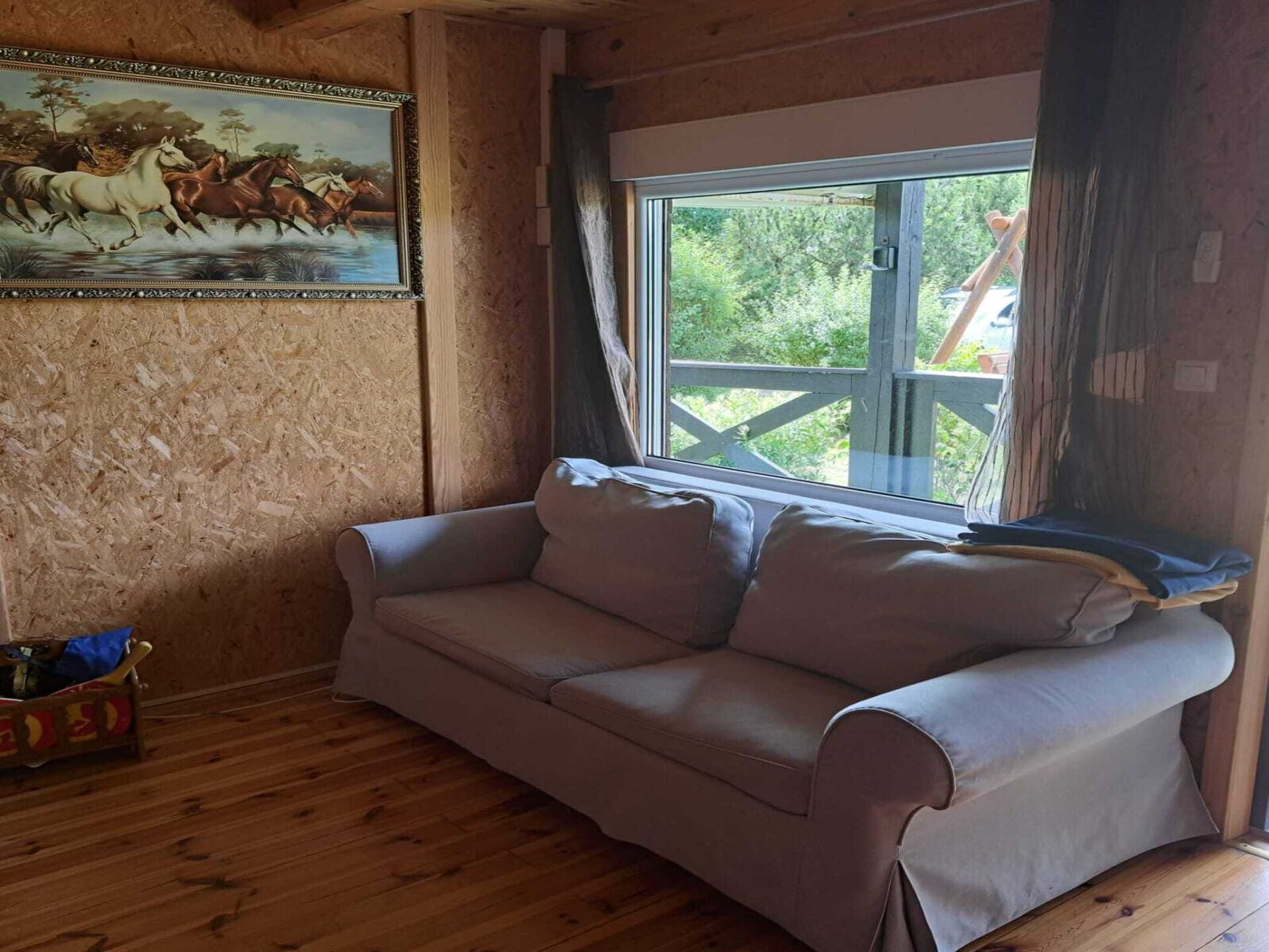 Knus houten vakantiehuis met open haard en tuin nabij meer in Dobrogoszcz - foto 7