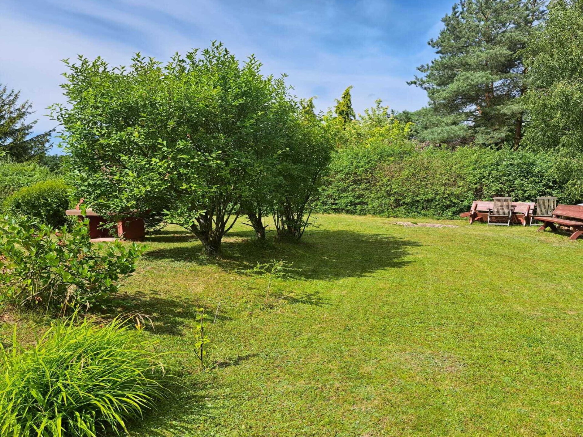 Knus houten vakantiehuis met open haard en tuin nabij meer in Dobrogoszcz - foto 17