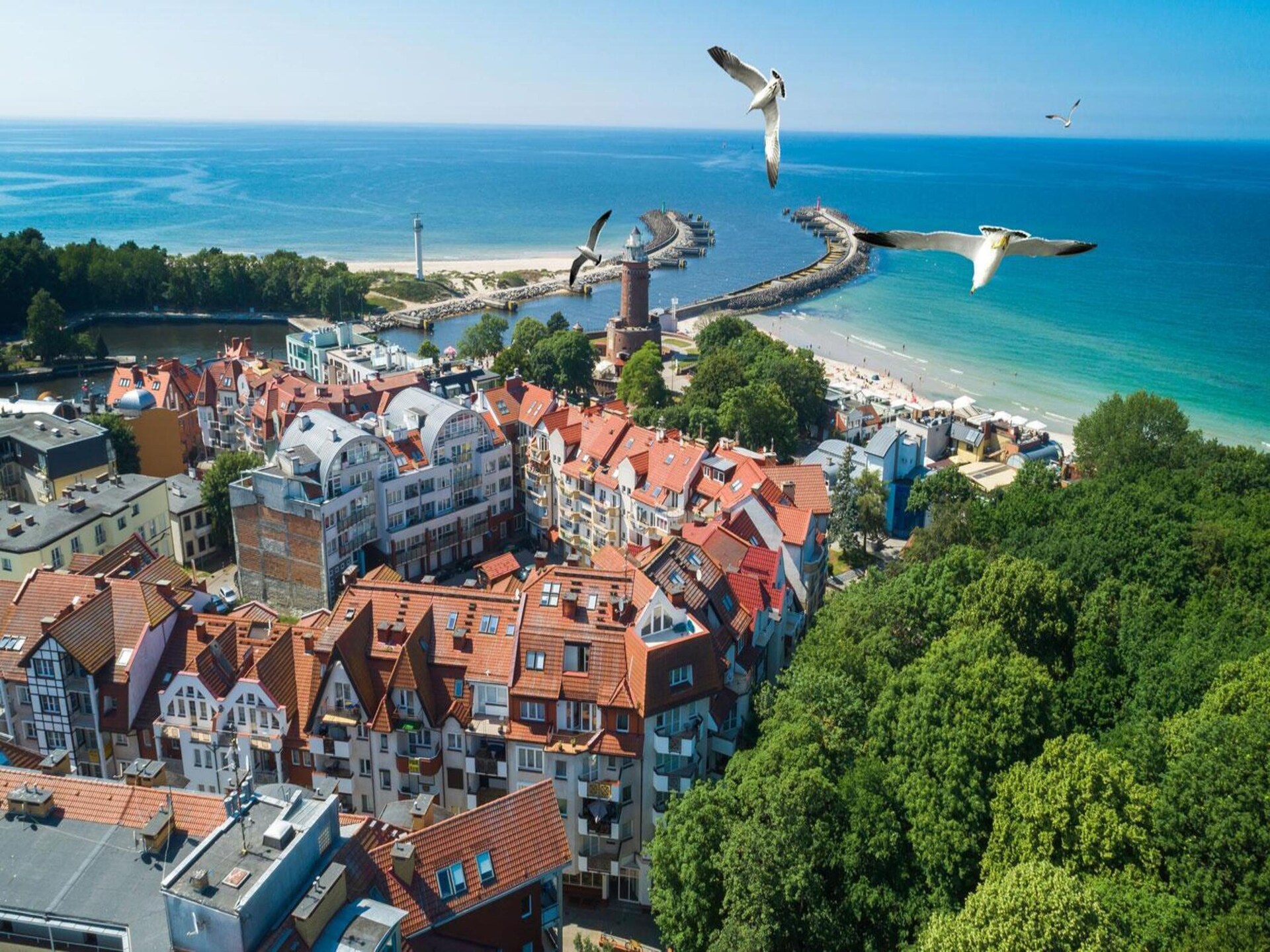 Rustiek appartement met terras nabij strand en vuurtoren van Kolobrzeg - foto 25