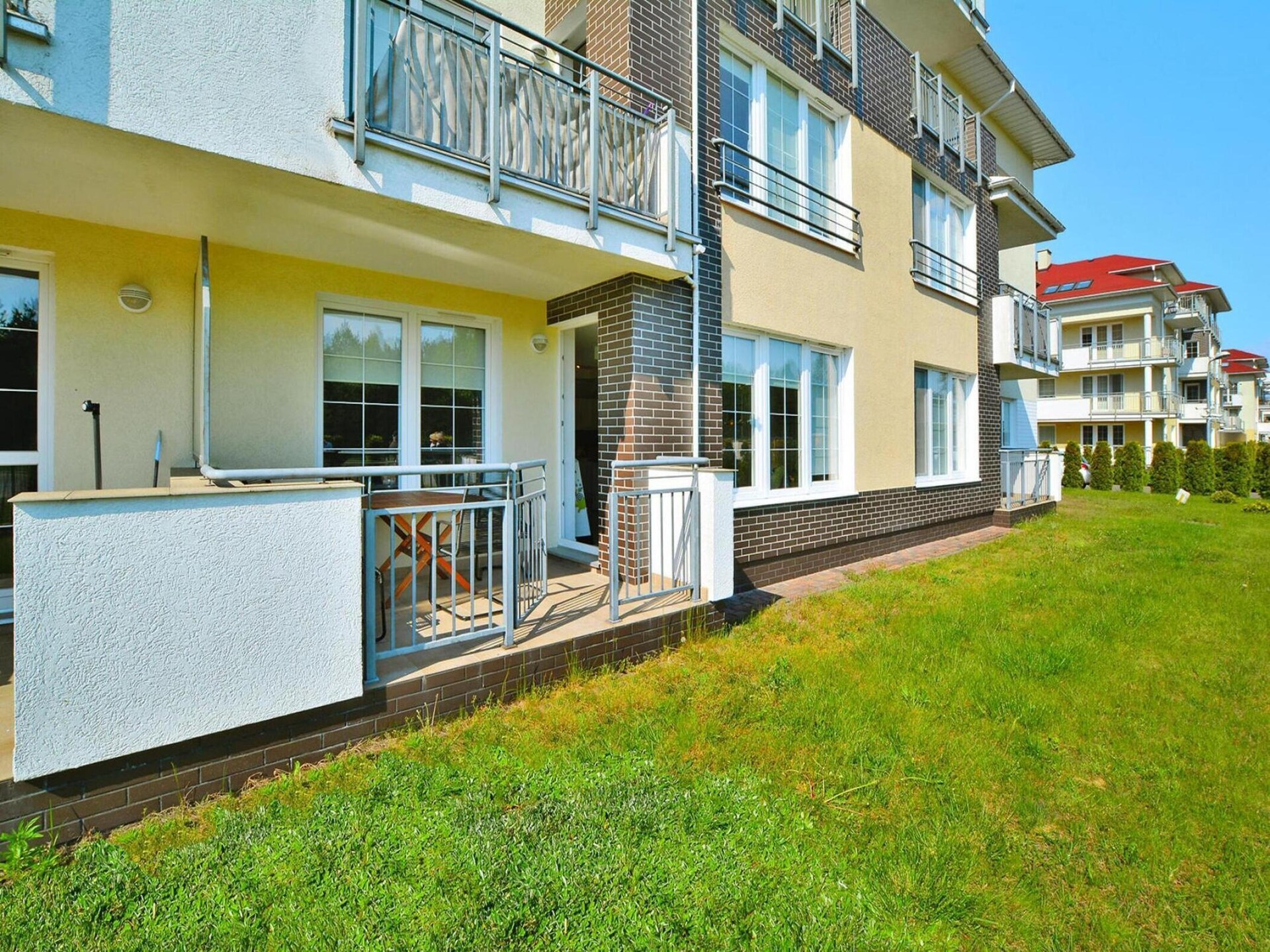 Rustig appartement op begane grond met terras, op 600m van strand in Grzybowo - foto 2