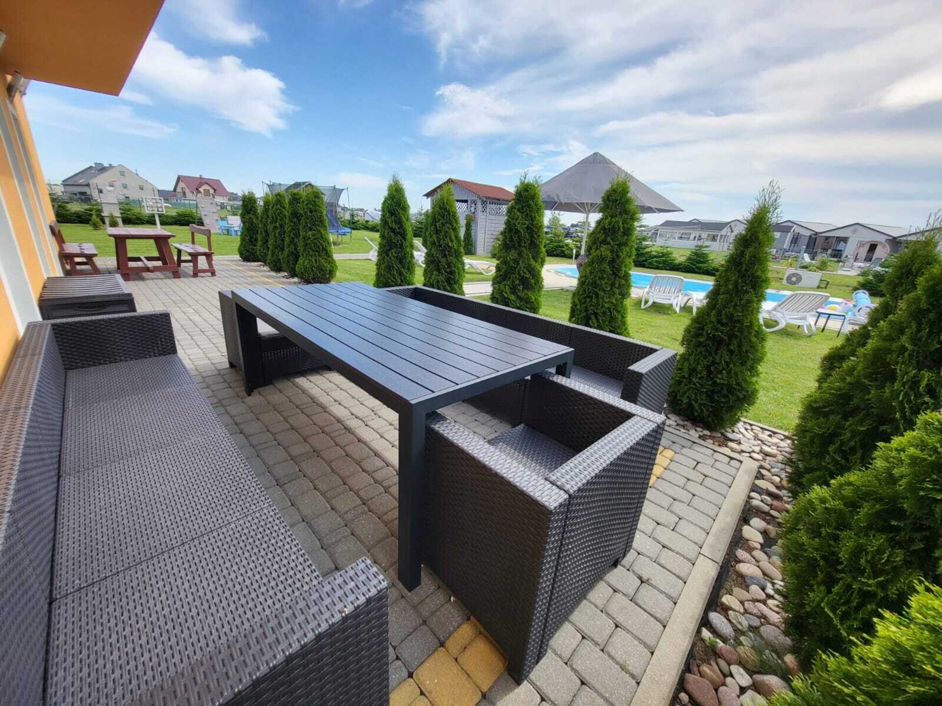 Luxe appartement op de begane grond voor 10 personen met zwembad, sauna en jacuzzi op 1 km van het strand in Gąski - foto 11
