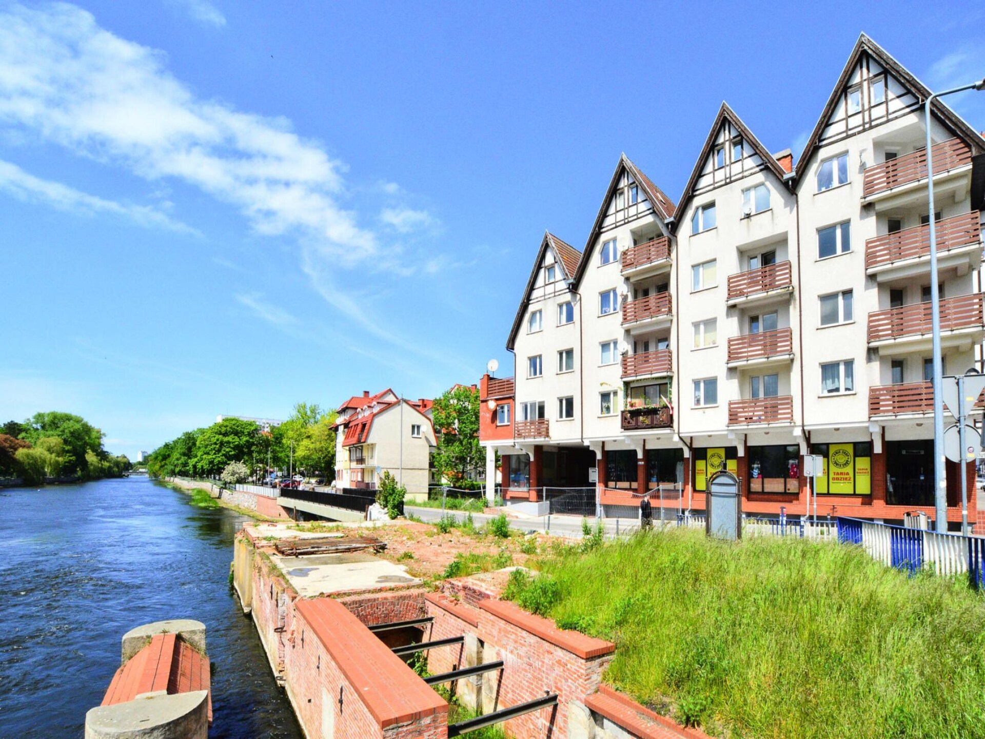 Luxe 6-persoons appartement aan de rivier in Kolobrzeg, vlakbij strand - foto 1