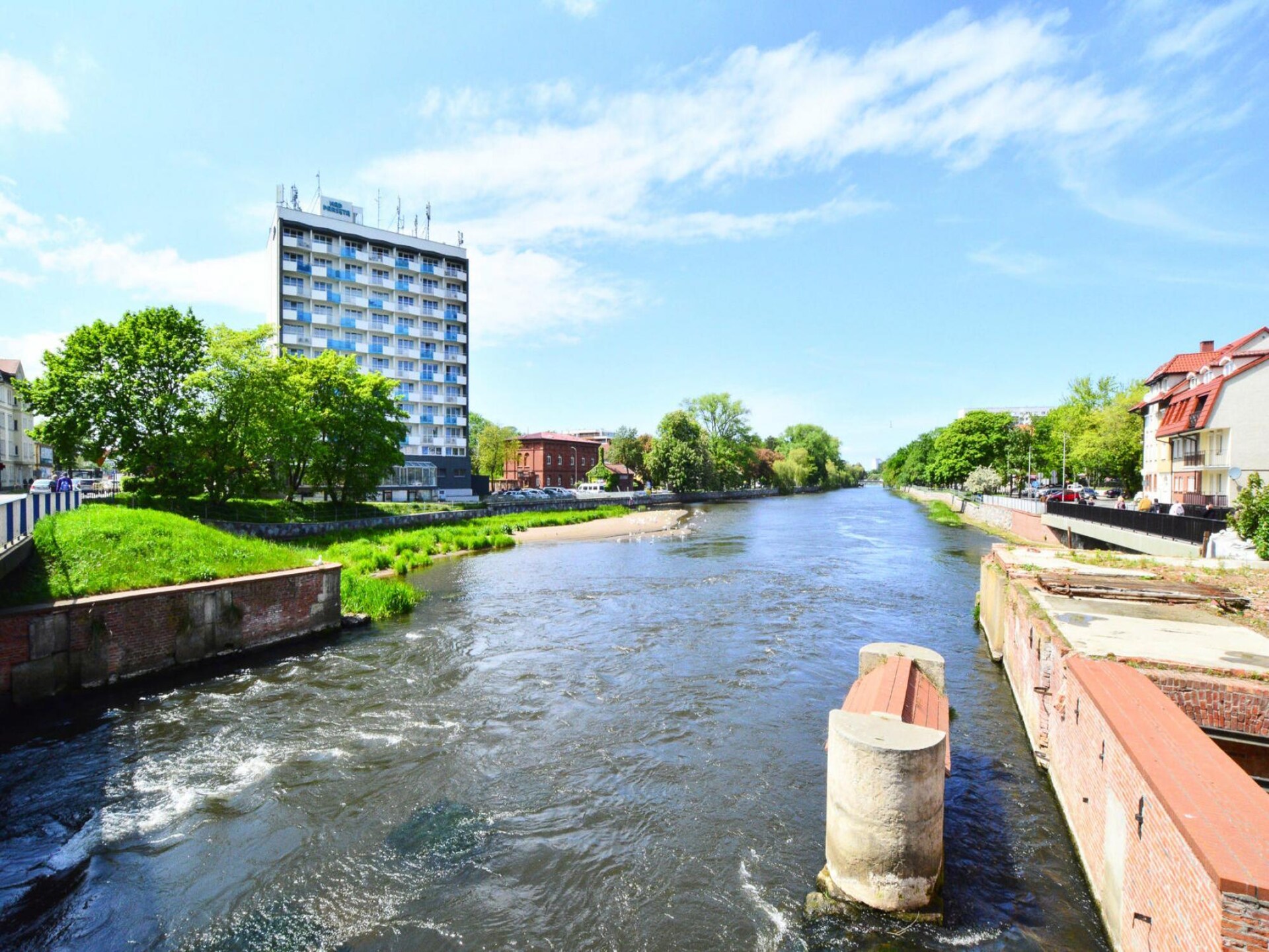 Luxe 6-persoons appartement aan de rivier in Kolobrzeg, vlakbij strand - foto 18