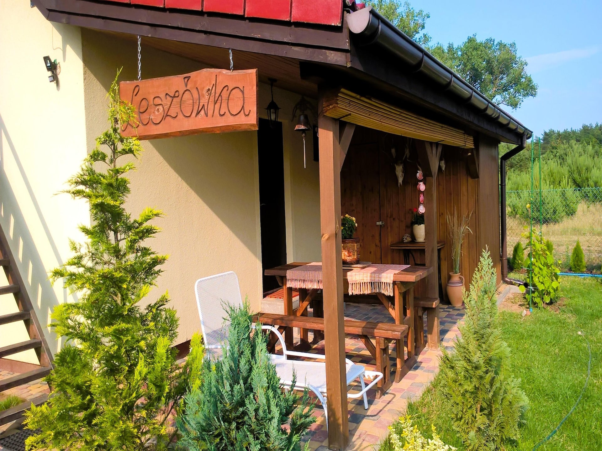 Knus vakantiehuis aan de golfbaan in Kolczewo, 3 km van het Oostzeestrand - foto 2