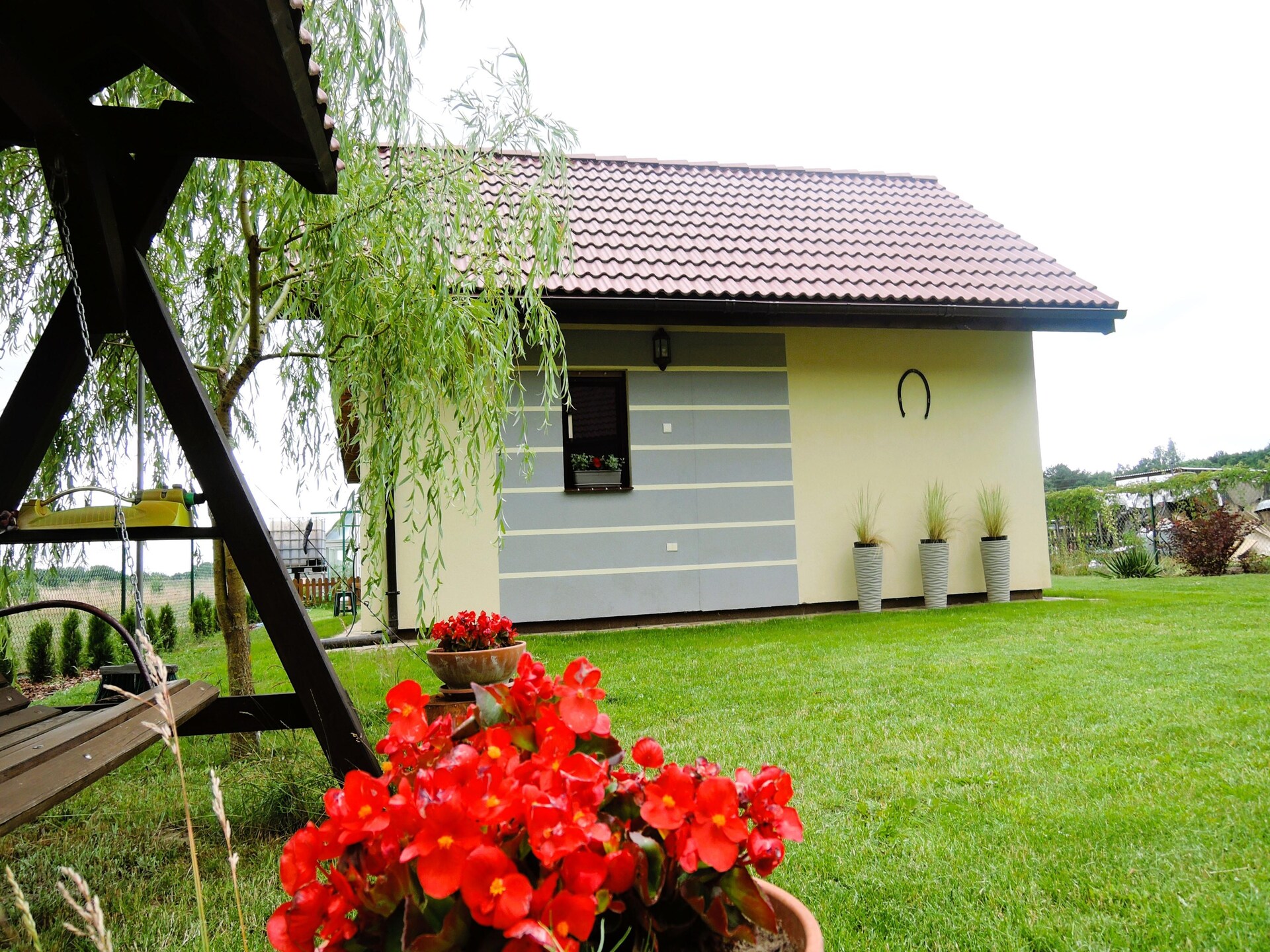Knus vakantiehuis aan de golfbaan in Kolczewo, 3 km van het Oostzeestrand - foto 3