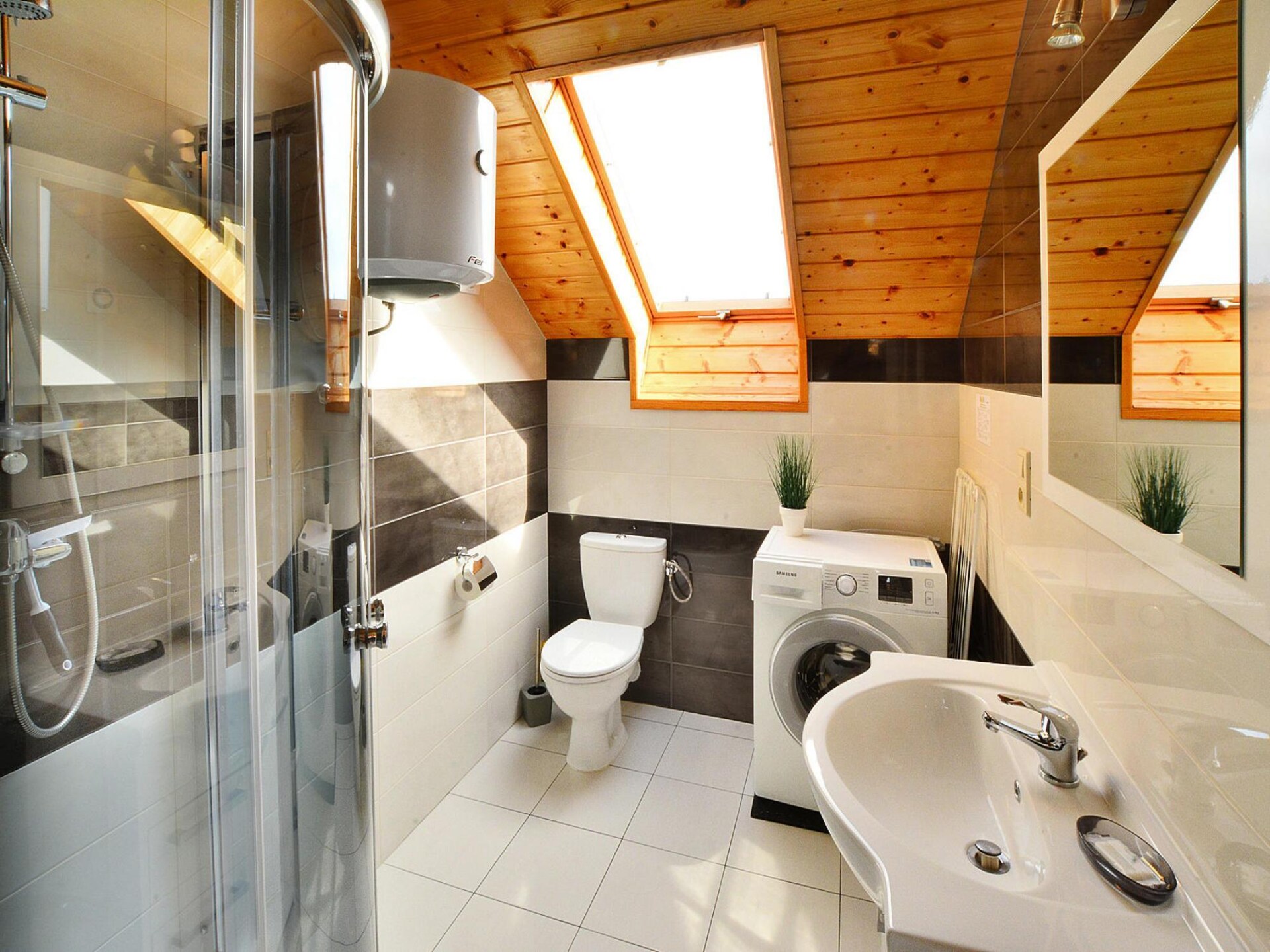 Op 350 m van zee: Rustig appartement in Sianożęty voor 4 personen - foto 13