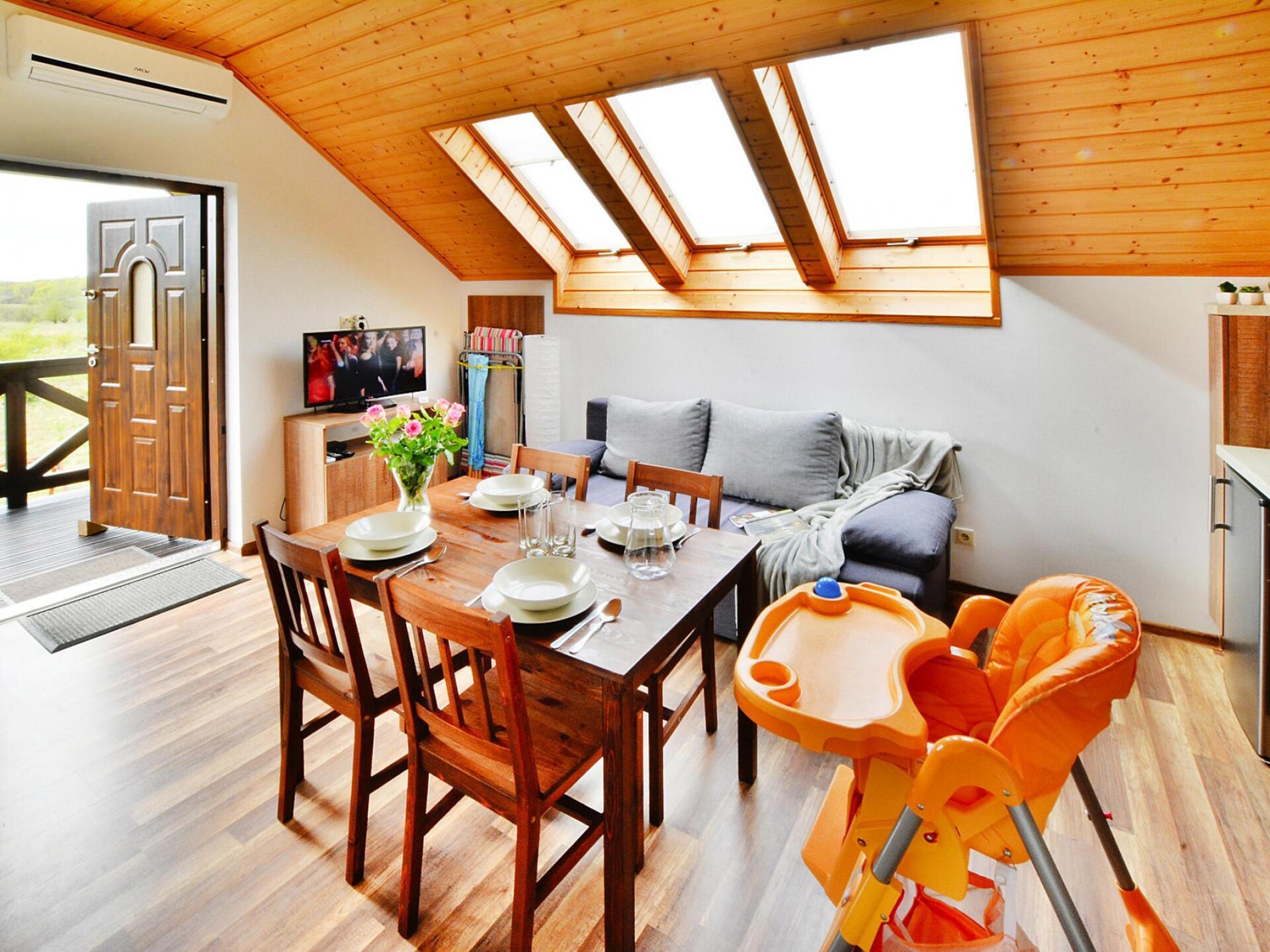 Op 350 m van zee: Rustig appartement in Sianożęty voor 4 personen - foto 5