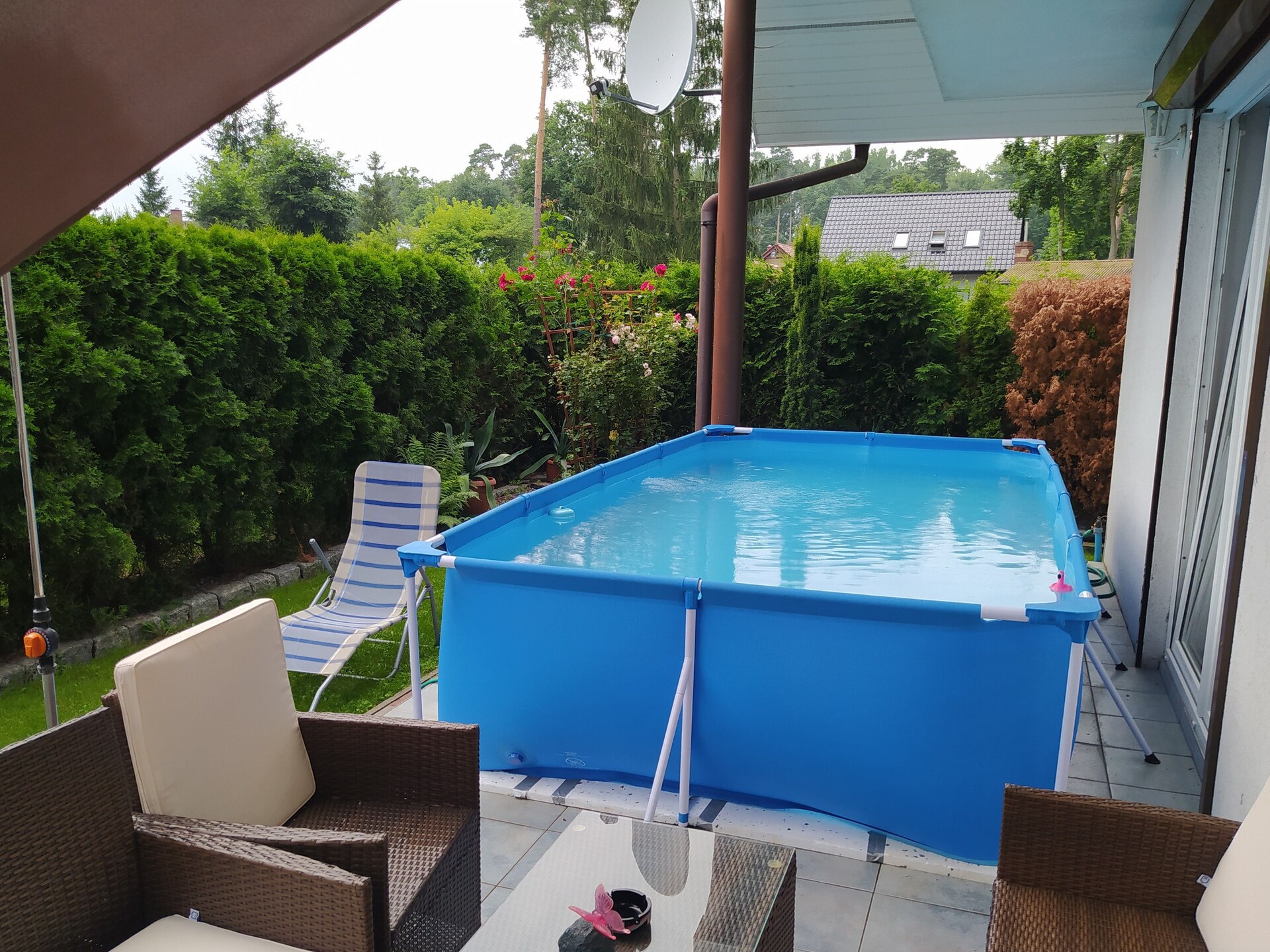 Vrijstaand vakantiehuis bij het meer in Morzyczyn, 200m van strand - foto 3