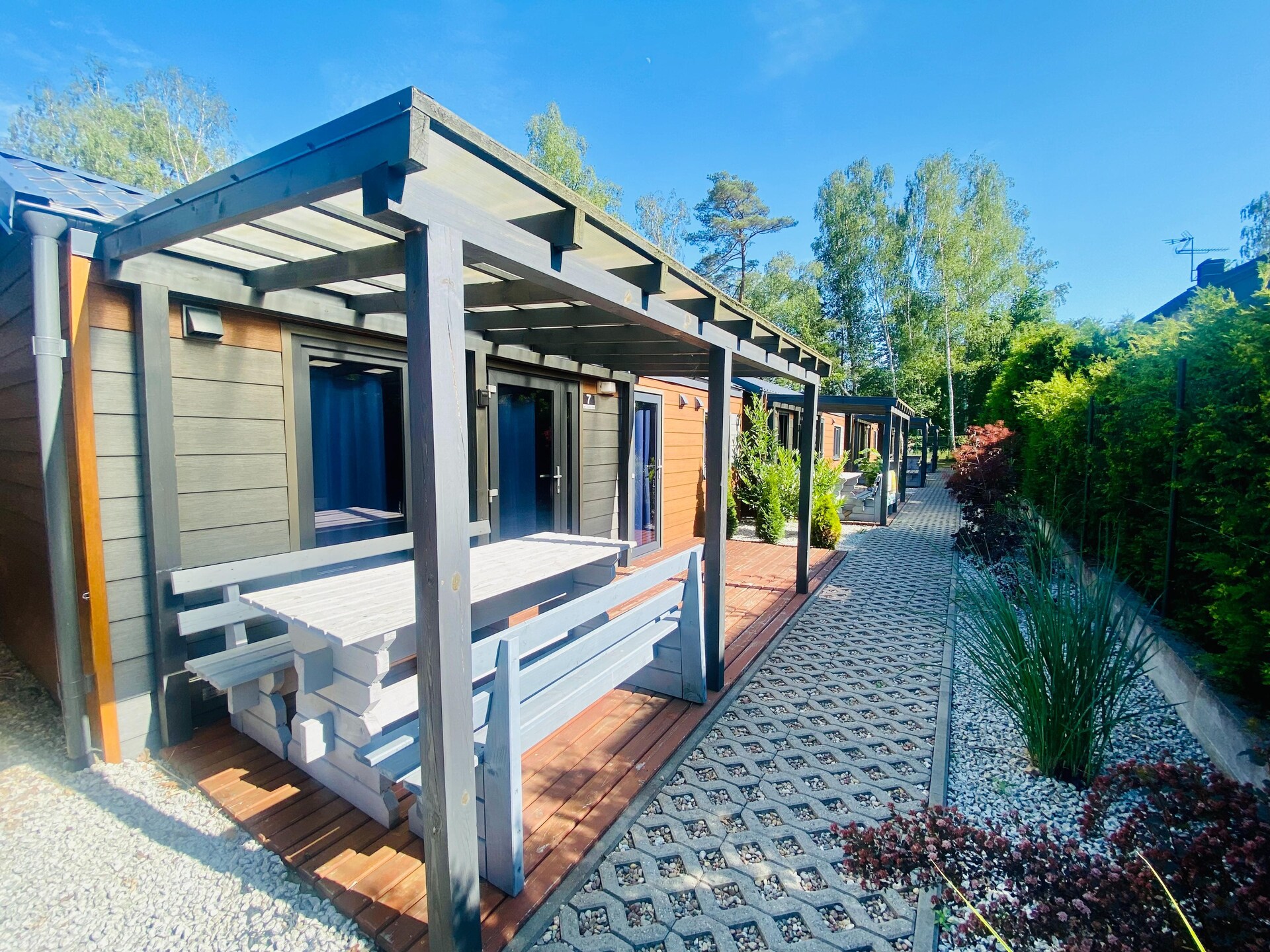Moderne chalet voor 6 aan de Poolse kust in Dziwnow, dichtbij strand - foto 5