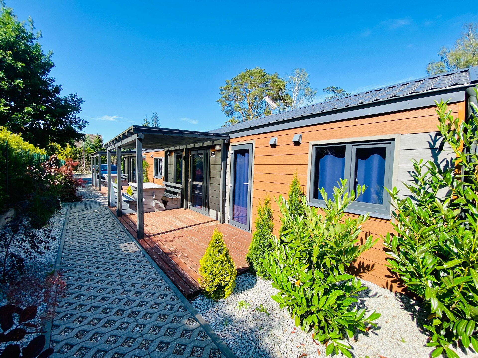 Moderne chalet voor 6 aan de Poolse kust in Dziwnow, dichtbij strand - foto 3
