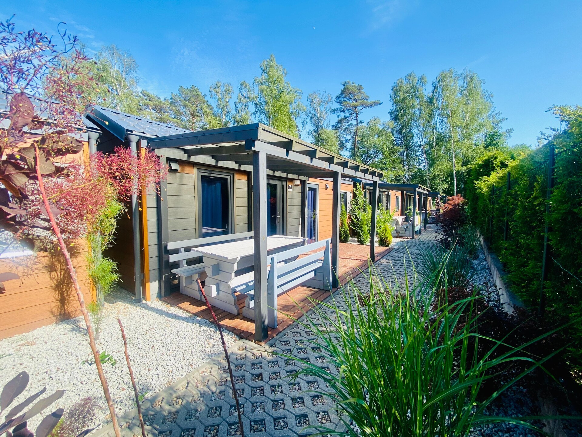 Moderne chalet voor 6 aan de Poolse kust in Dziwnow, dichtbij strand - foto 4