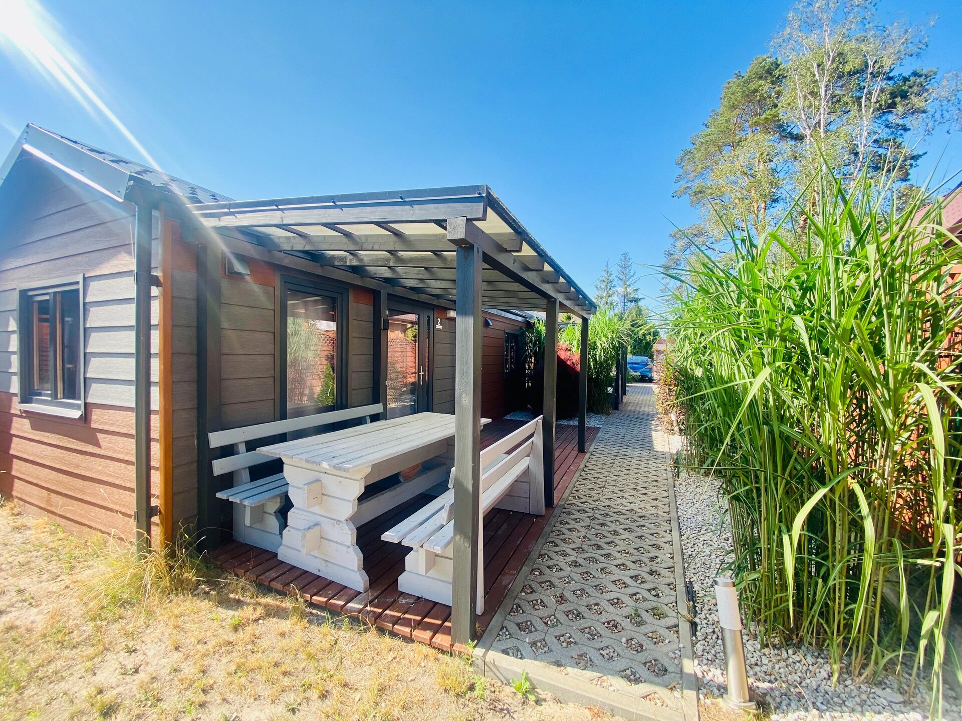 Moderne chalet voor 6 aan de Poolse kust in Dziwnow, dichtbij strand - foto 2