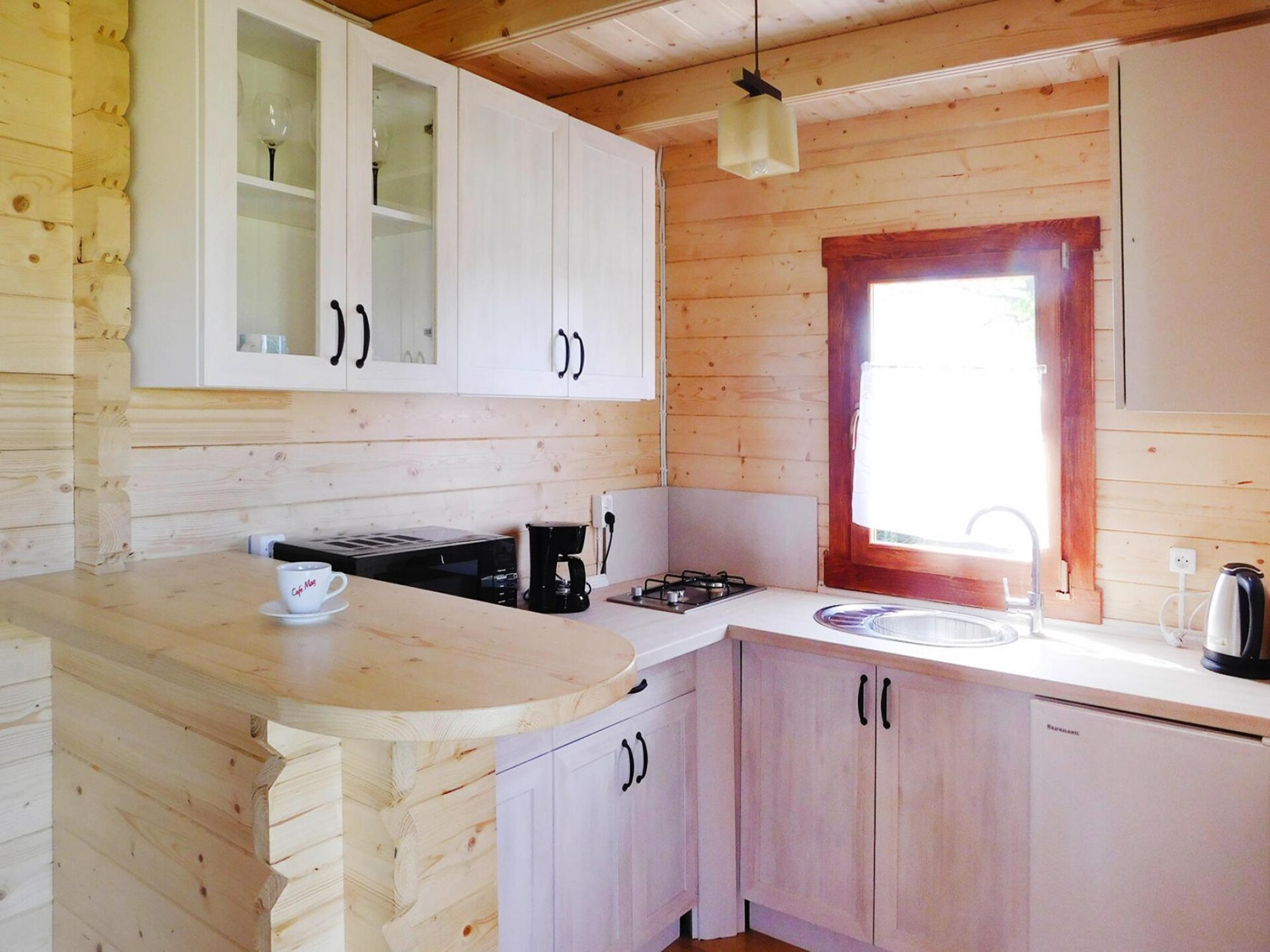 Knus nieuw houten huis voor 5 bij strand en meer in Swinoujście - foto 7