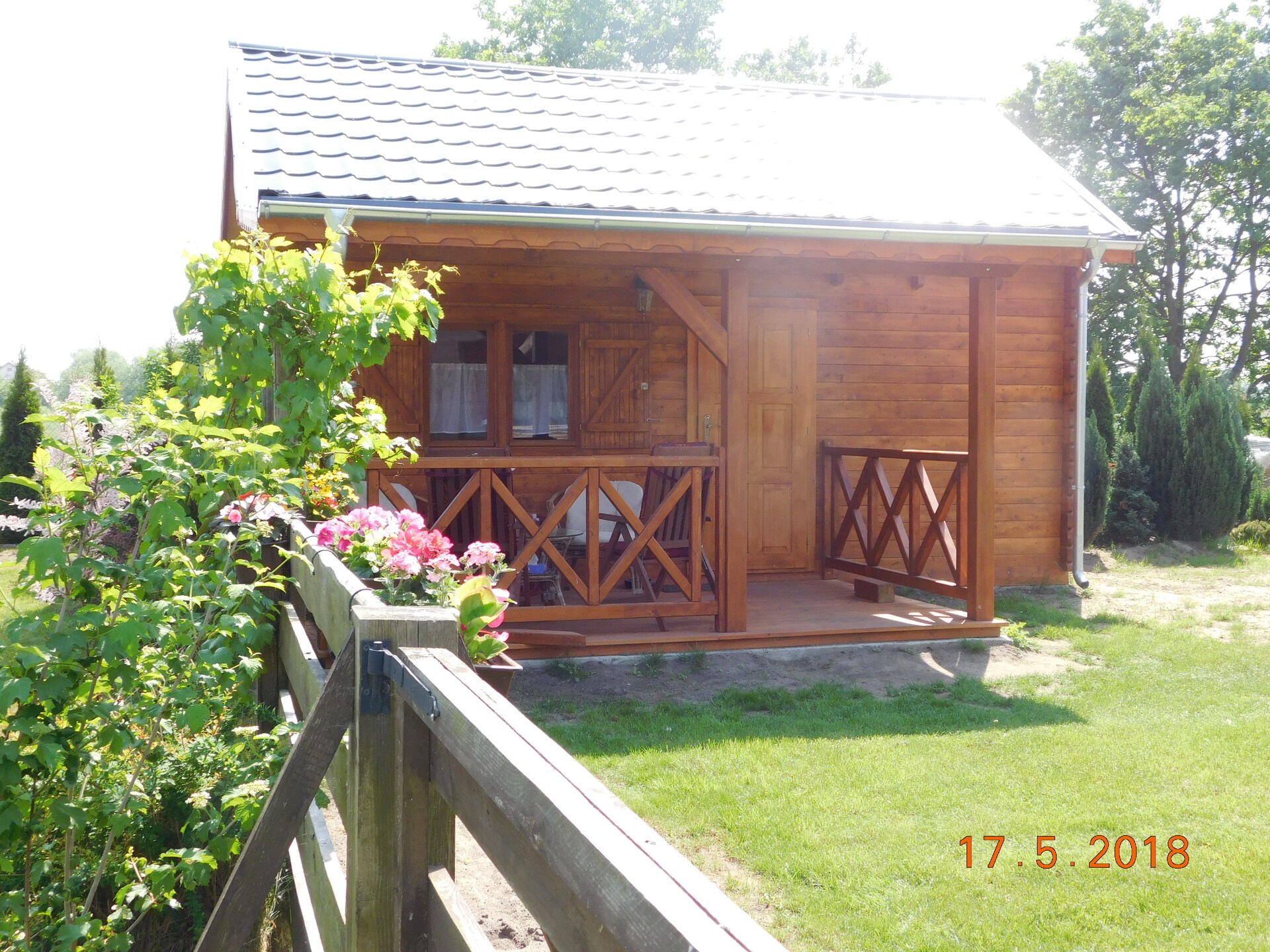 Knus nieuw houten huis voor 5 bij strand en meer in Swinoujście - foto 3