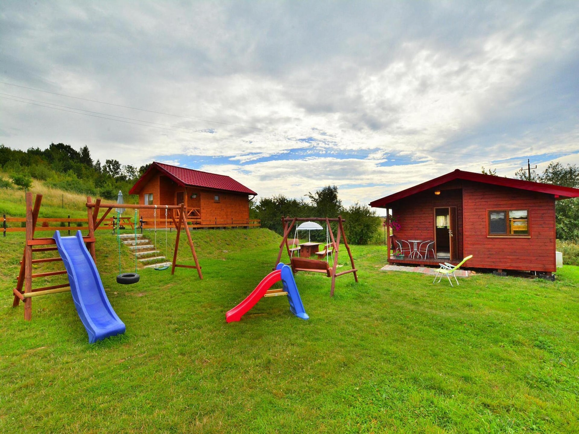 Gezellig houten vakantiehuis in rustig Jaroslawiec - foto 9