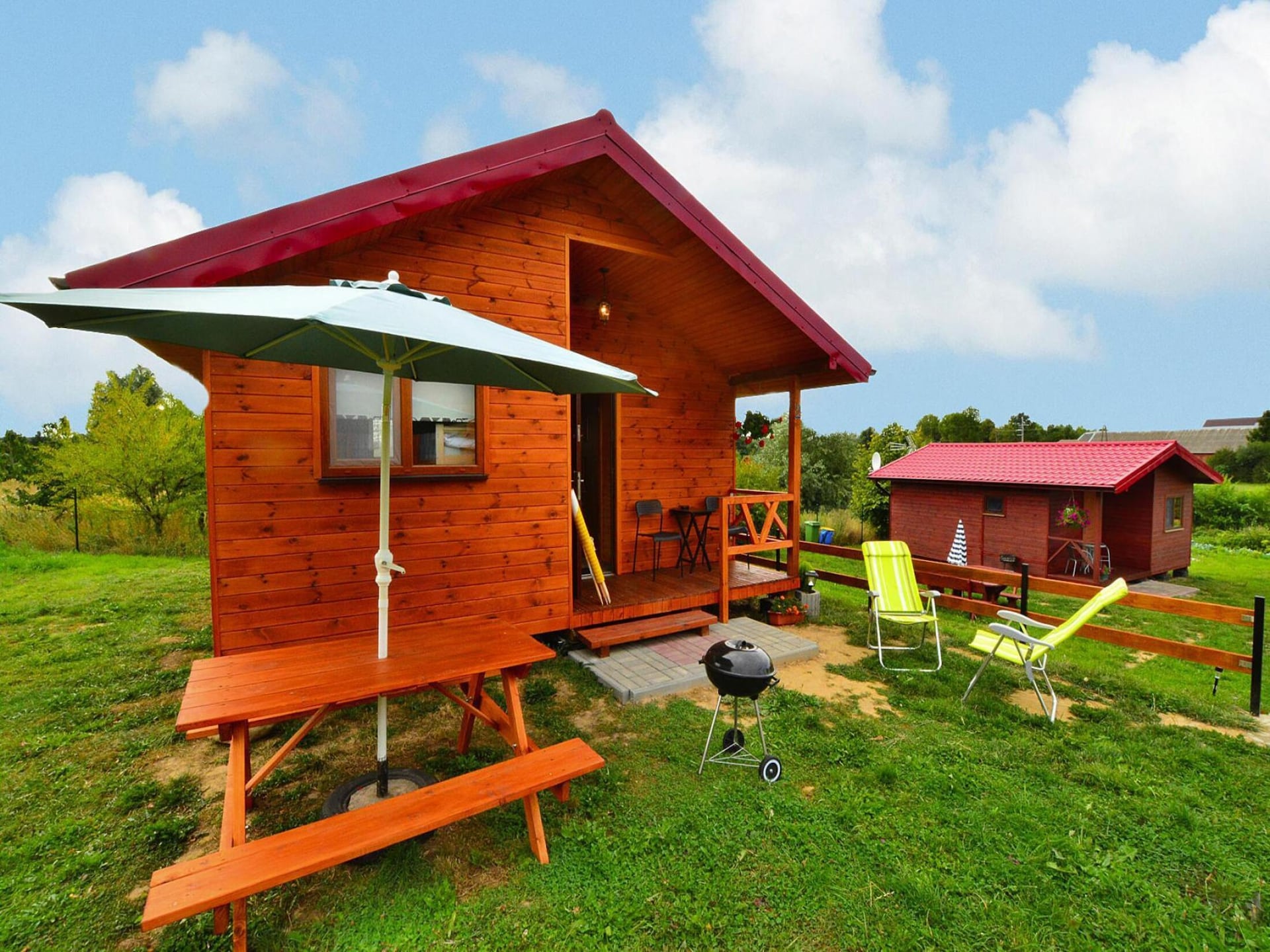 Gezellig houten vakantiehuis in rustig Jaroslawiec - foto 8