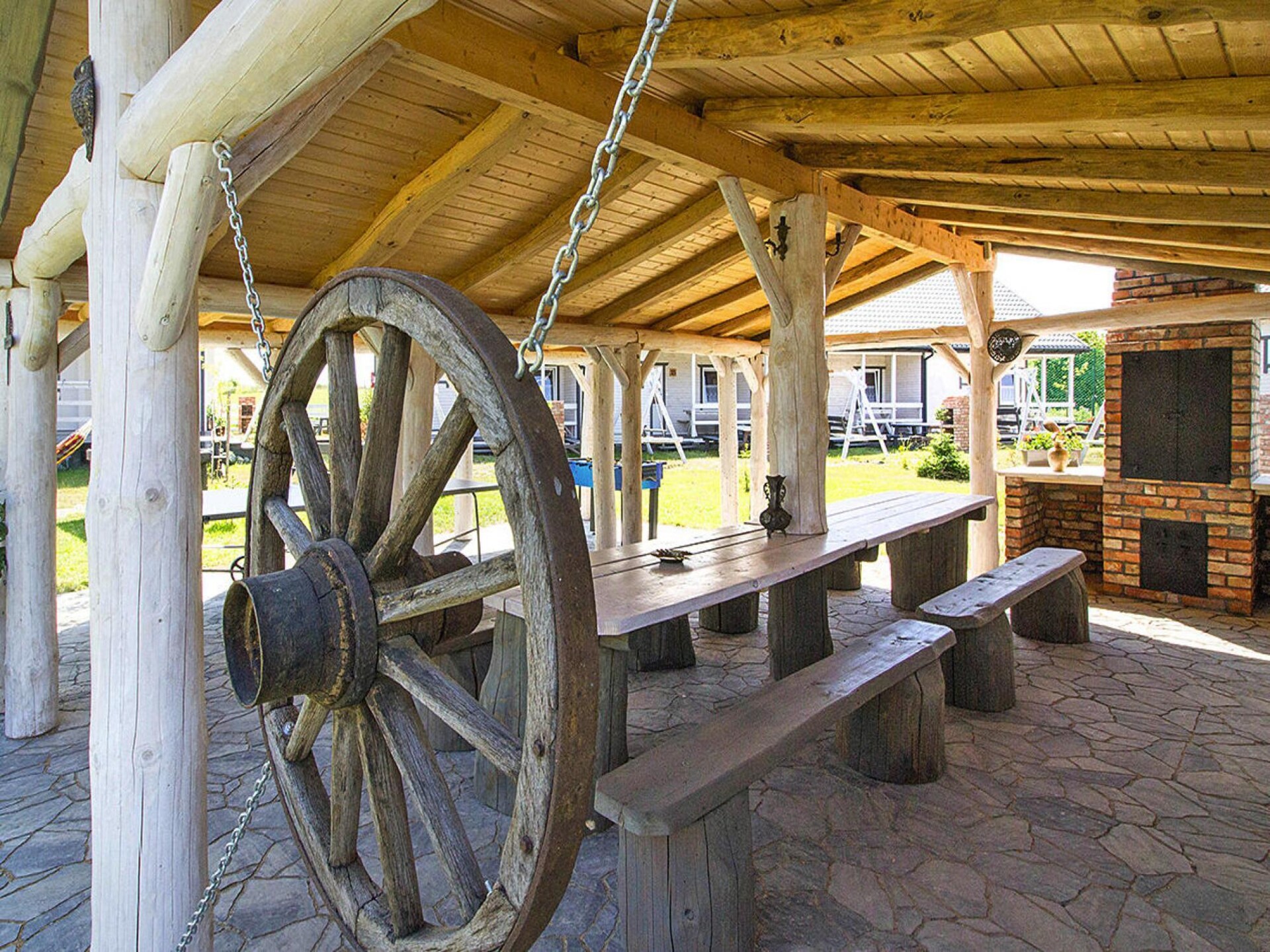 Rustiek vakantiehuis op kindvriendelijk park in Rusinowo, vlakbij zee - foto 28