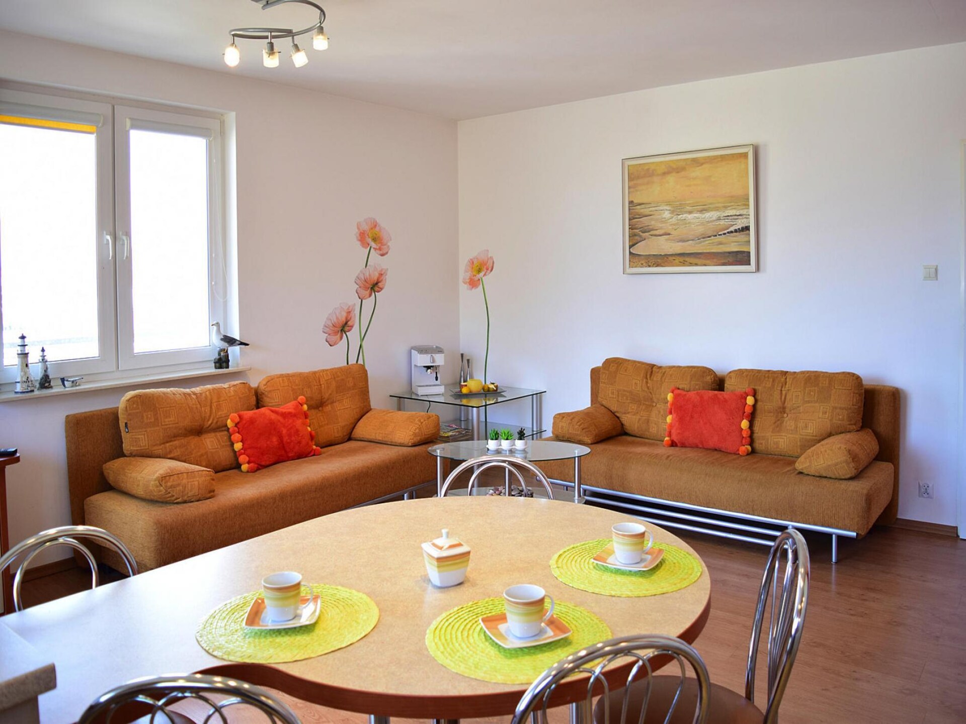 Licht vakantieappartement Ustka, 300m van het Oostzeestrand - foto 2