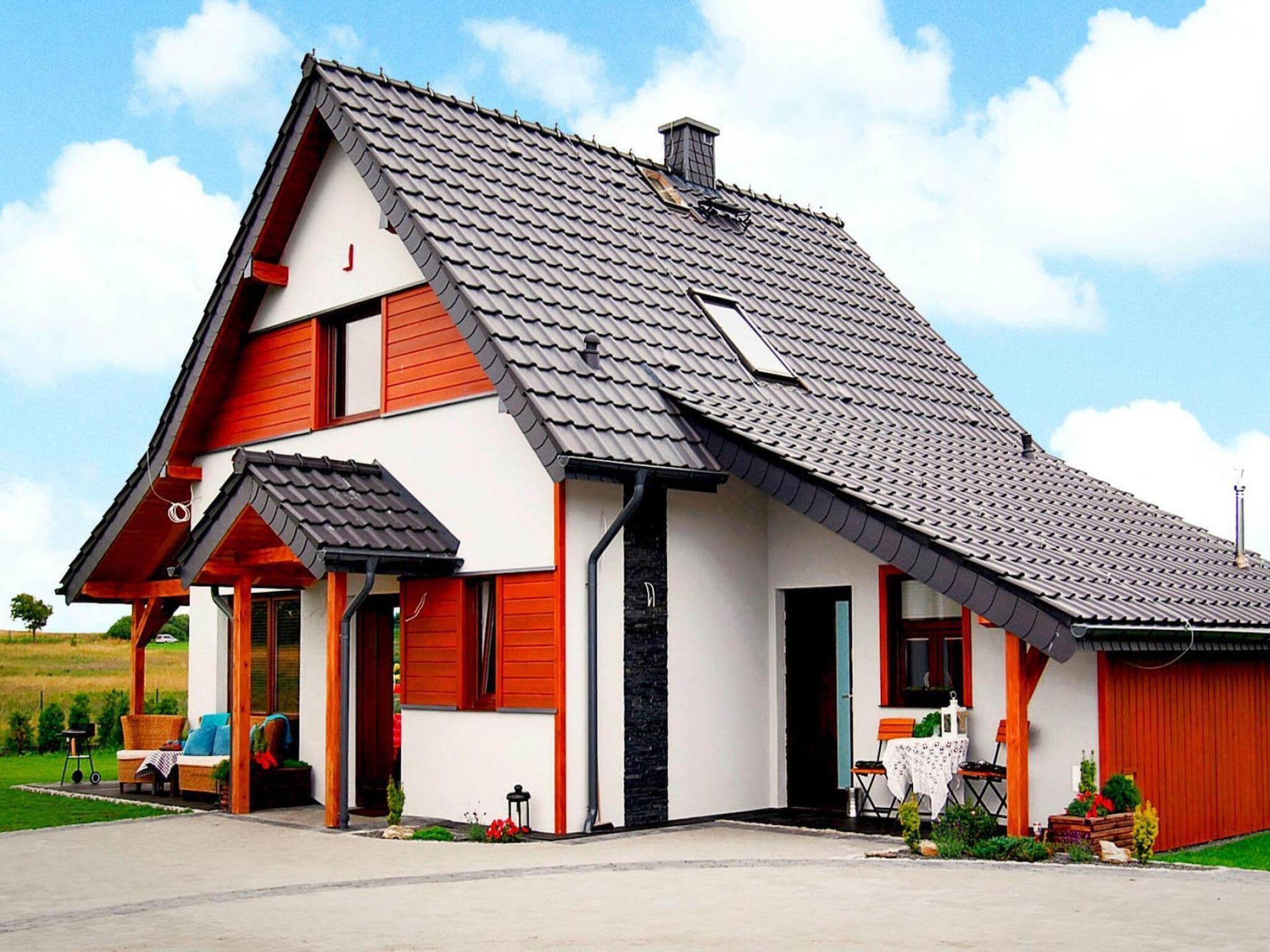 Op 850 m van zee: Comfortabel vakantiehuis met wellness in Mielenko - foto 30
