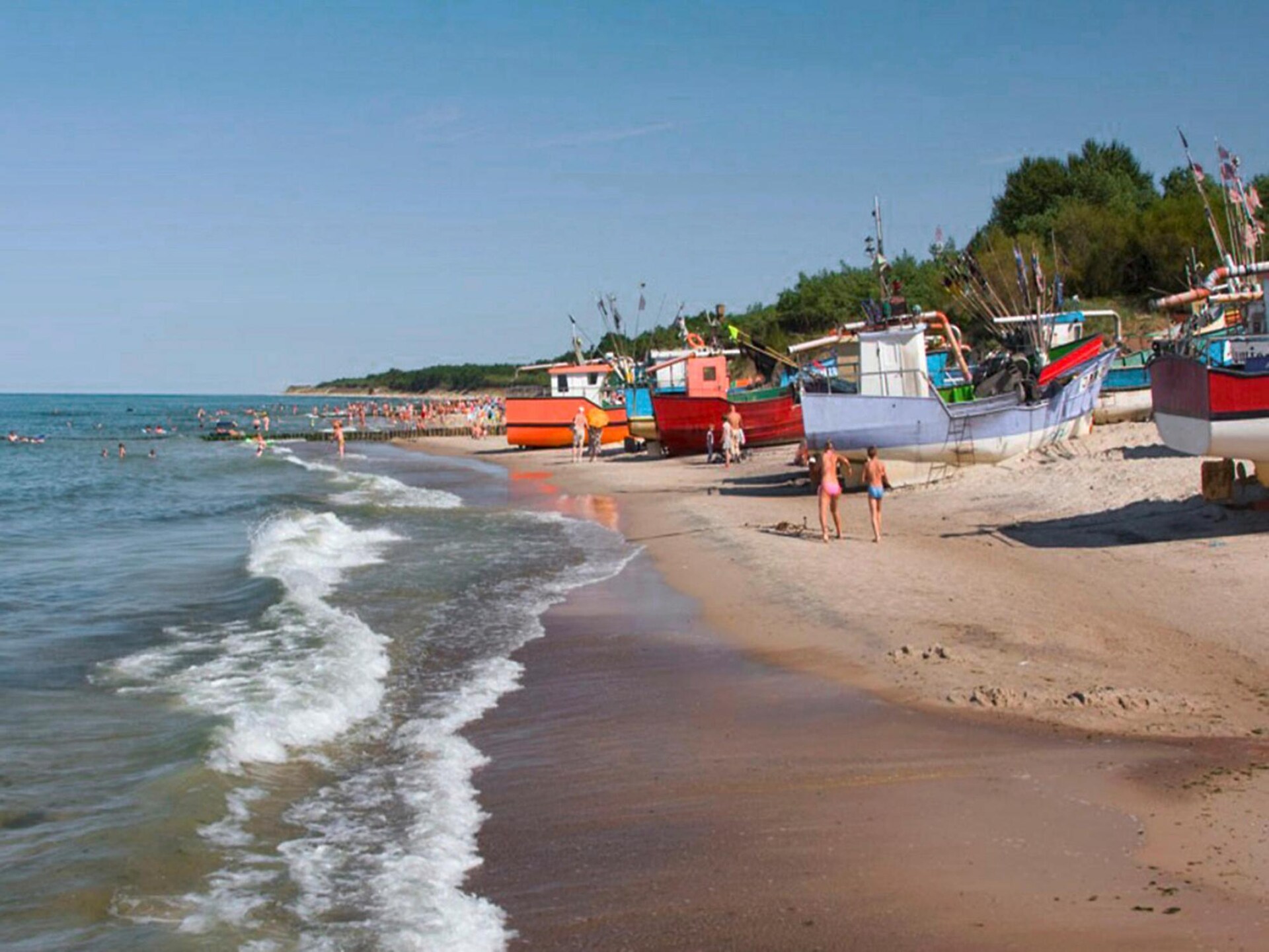 Knus vakantiehuis voor 4 op loopafstand van zee en strand in Jarosławiec - foto 24