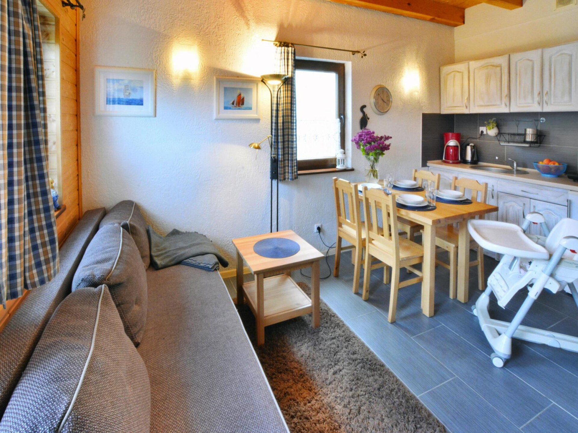 Knus vakantiehuis voor 5 personen, 400m van strand in Bobolin - foto 14