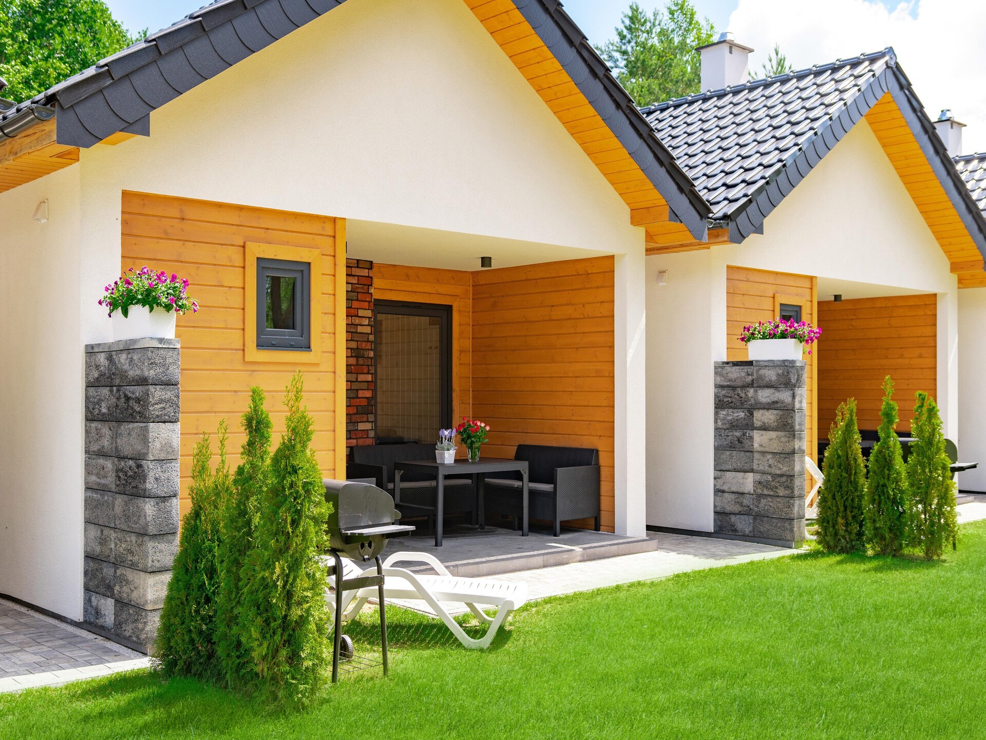 Comfortabel vakantiehuis voor 6 op kindvriendelijk park bij zee in Jarosławiec - foto 32