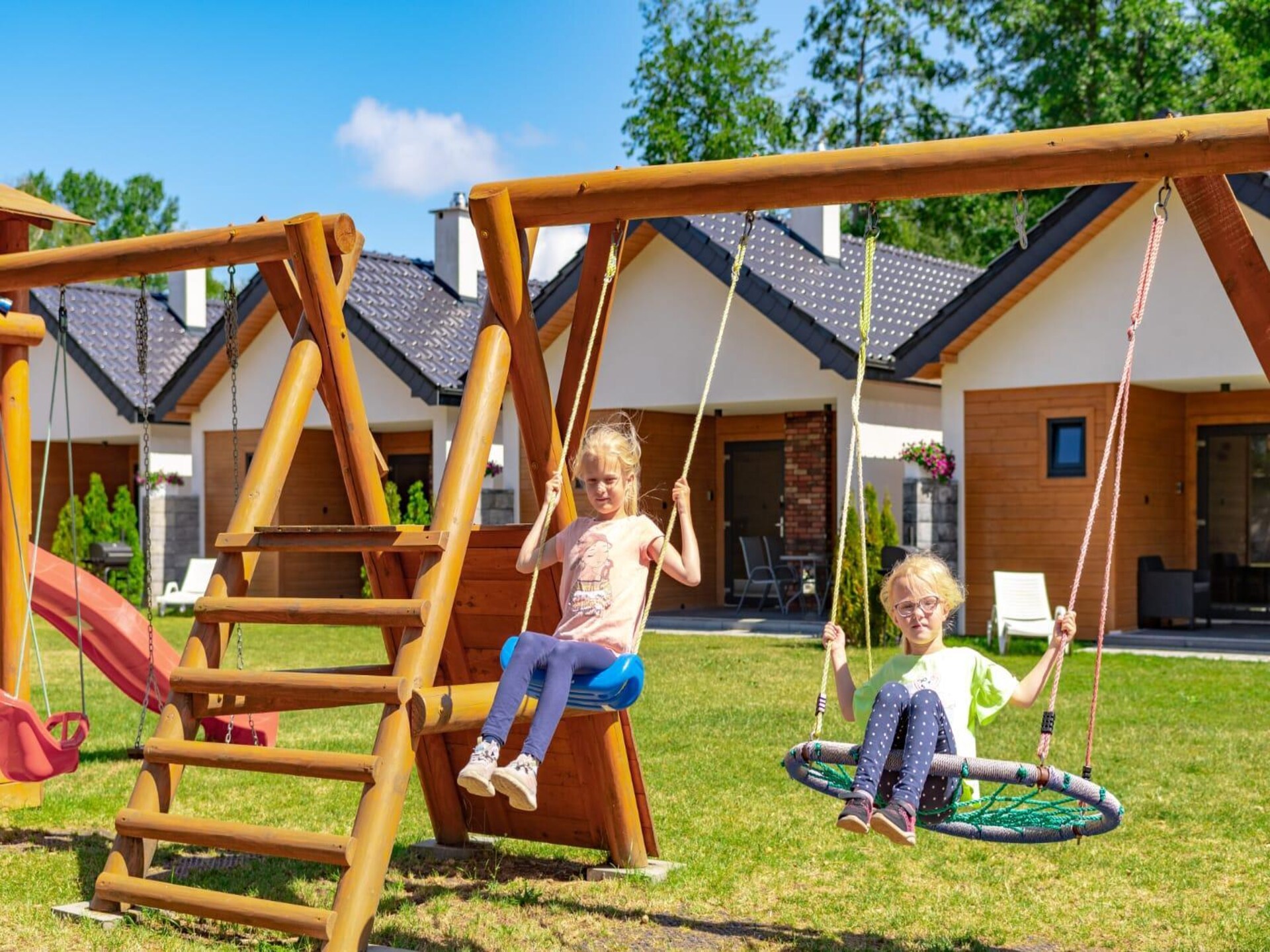 Comfortabel vakantiehuis voor 6 op kindvriendelijk park bij zee in Jarosławiec - foto 20
