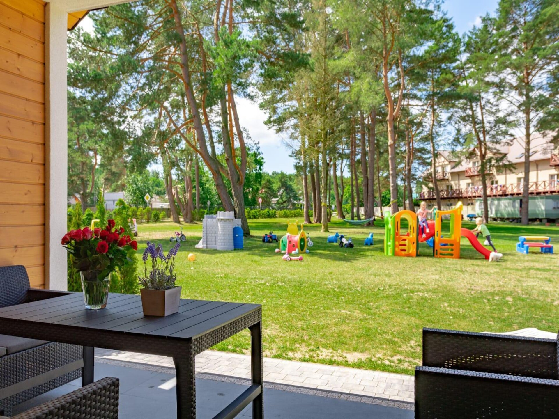 Comfortabel vakantiehuis voor 6 op kindvriendelijk park bij zee in Jarosławiec - foto 16